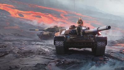 World of Tanks HEAT combat tank warfare game 4K wallpaper