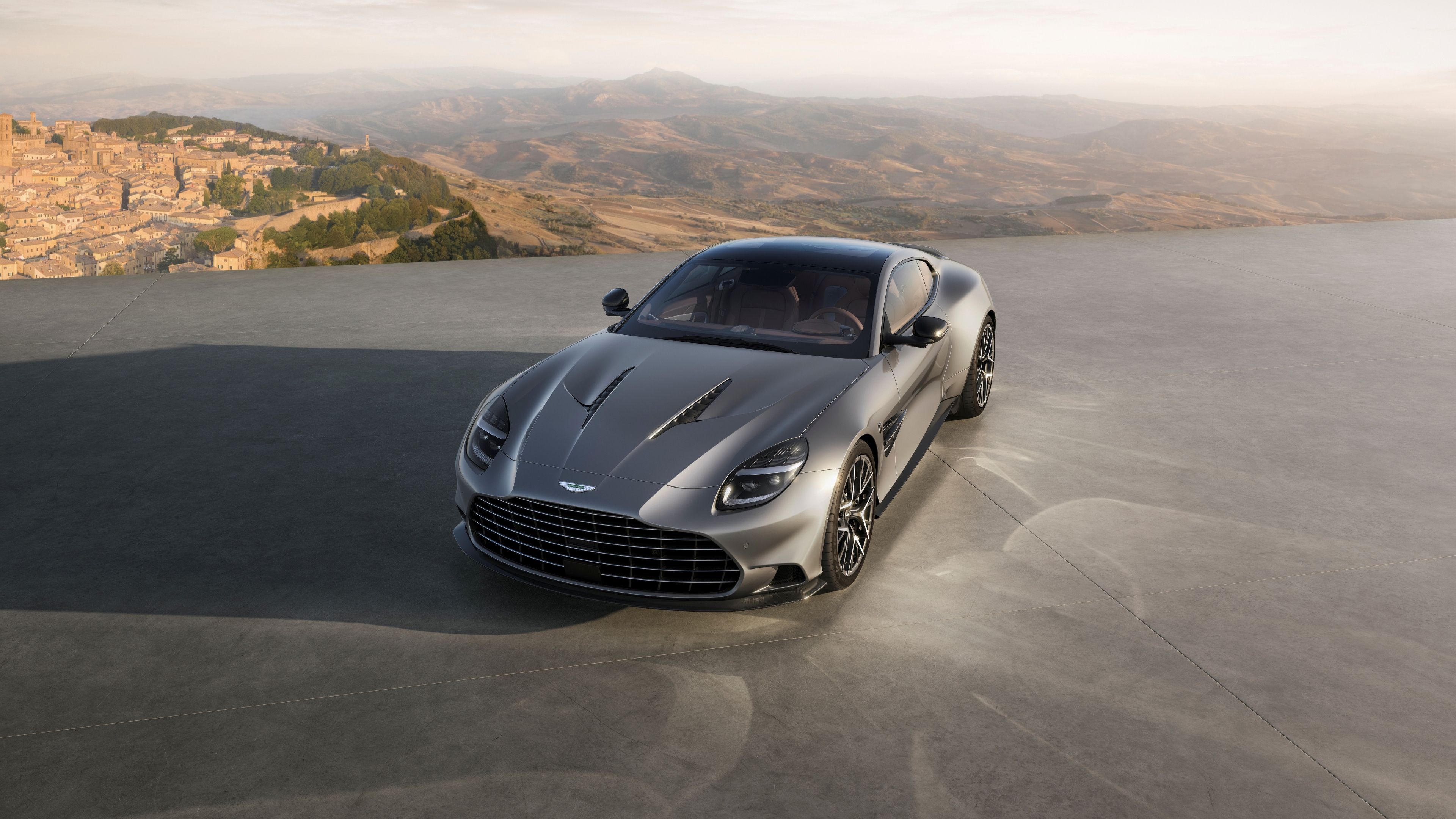 Aston Martin luxury sports car elegant automotive 4K wallpaper