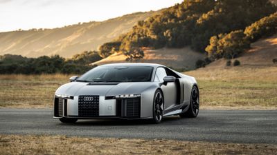 Audi Nuvolari Hybrid Supercar ultra HD 4K wallpaper