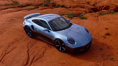 Porsche 911 Turbo S Desert ultra HD 4K wallpaper