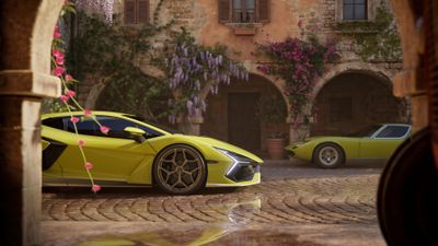 Lamborghini Revuelto Miura 60° Homage Hybrid Supercar ultra HD 4K wallpaper