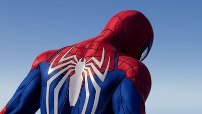 Marvel's Spider-Man Advanced suit ultra HD 4K wallpaper