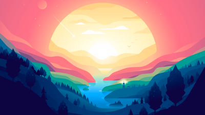 Mountain Landscape ultra HD 4K wallpaper