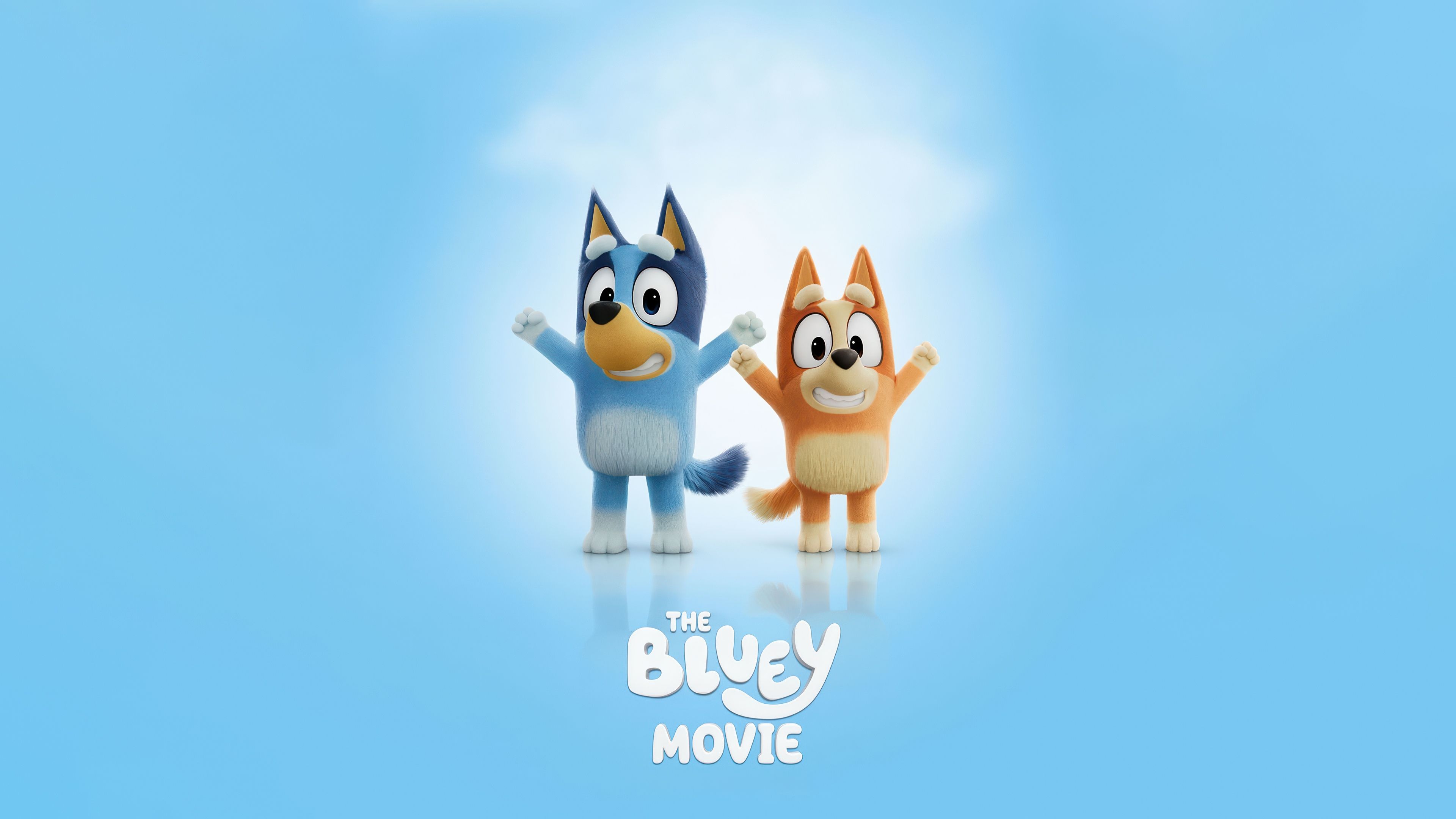 Bluey and Bingo The Bluey Movie ultra HD 4K wallpaper