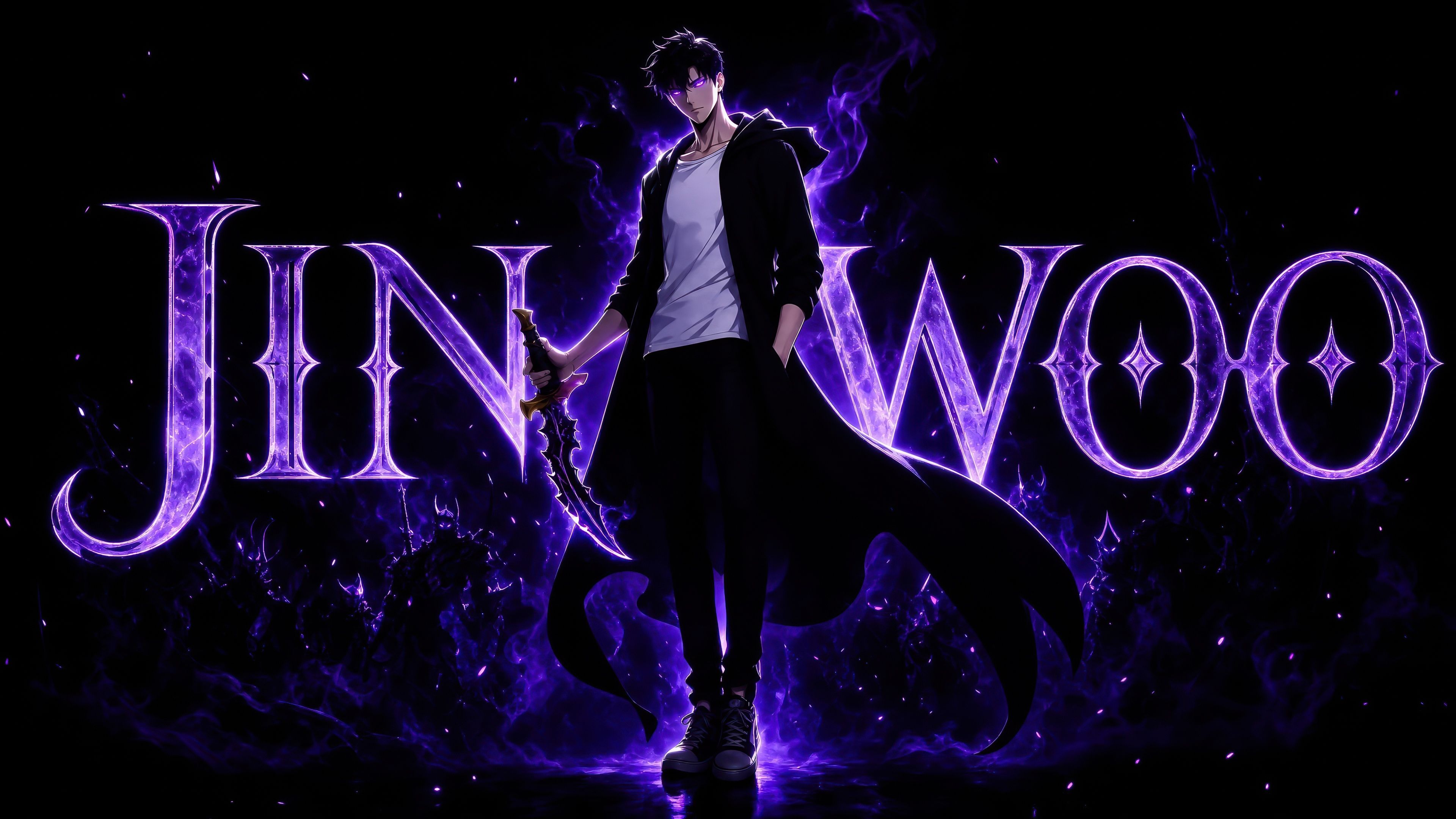 Sung Jinwoo ultra HD 4K wallpaper