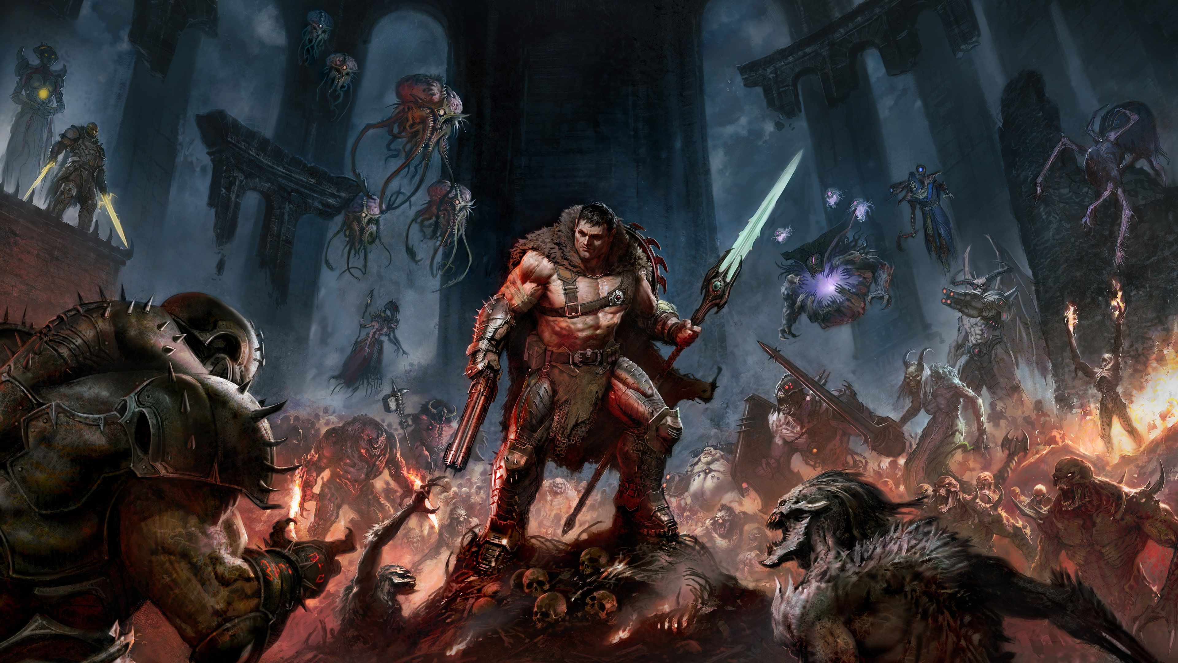 DOOM: The Dark Ages - Revelations ultra HD 4K wallpaper