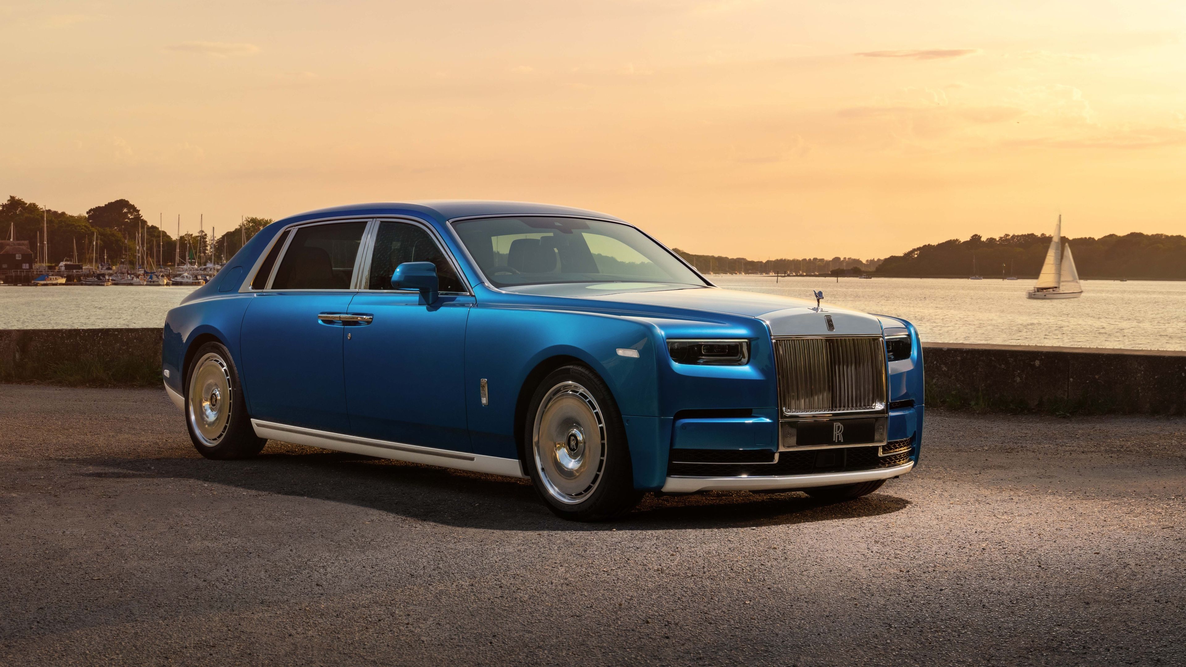 Rolls-Royce Phantom Regatta ultra HD 4K wallpaper