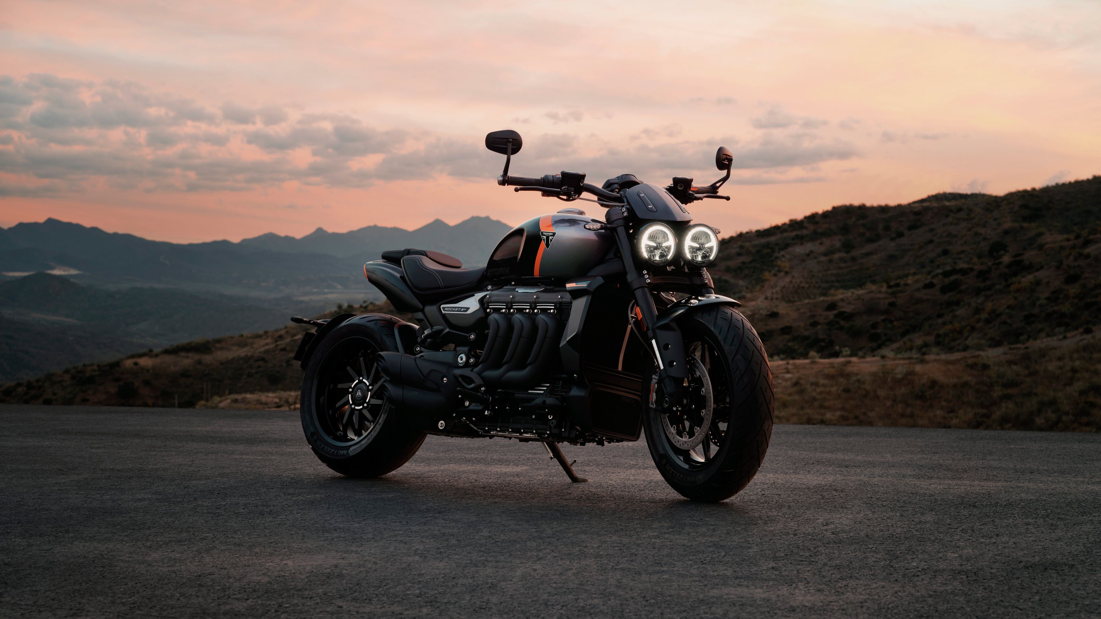 Triumph Rocket 3 Storm R ultra HD 4K wallpaper