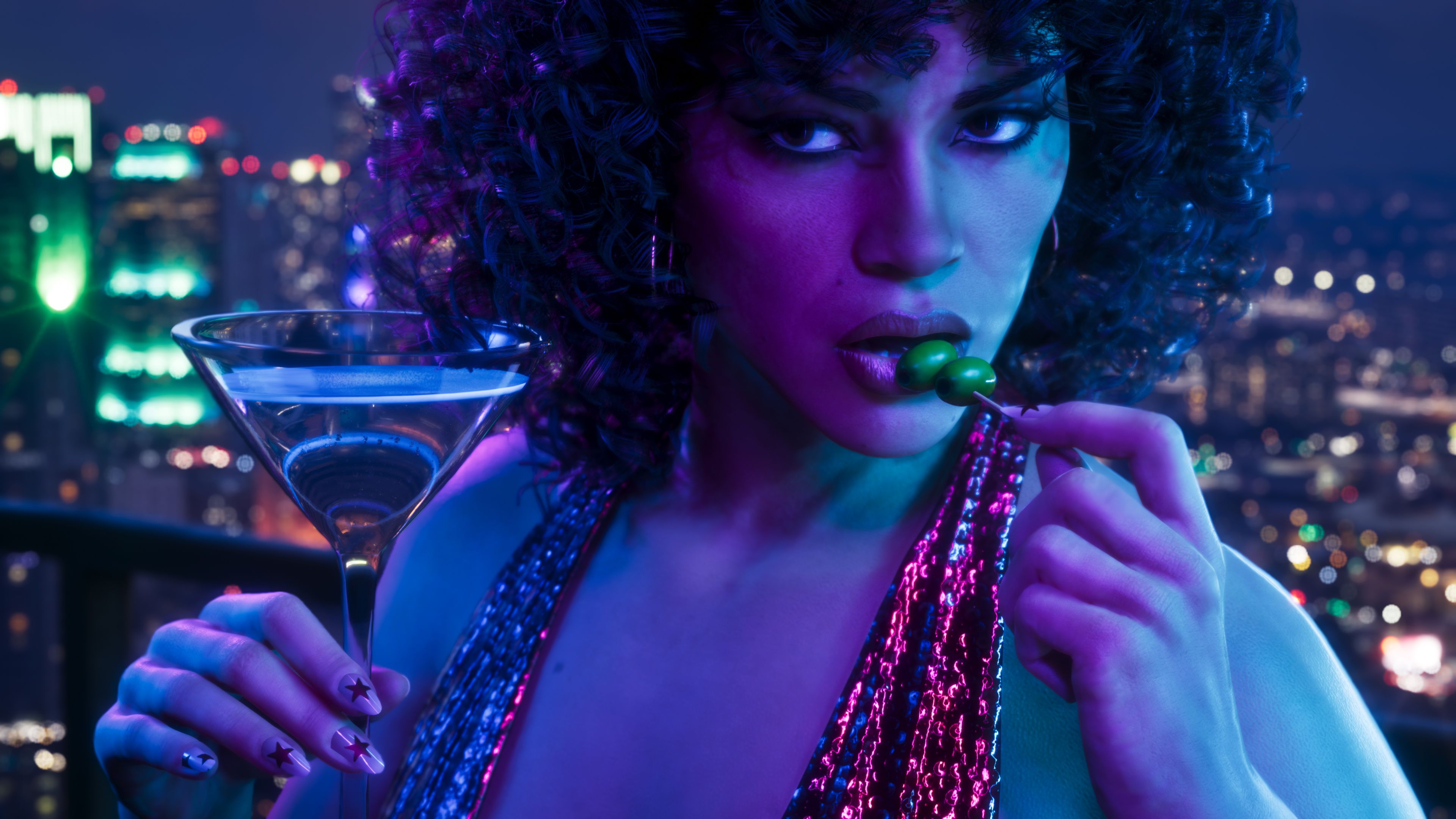 Lucia Caminos ultra HD 4K wallpaper