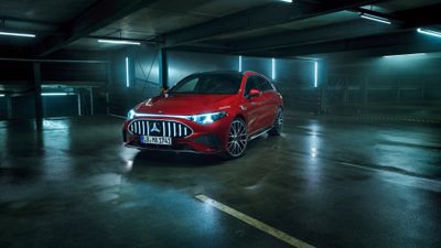 Mercedes-AMG CLA 45 Shooting Brake ultra HD 4K wallpaper