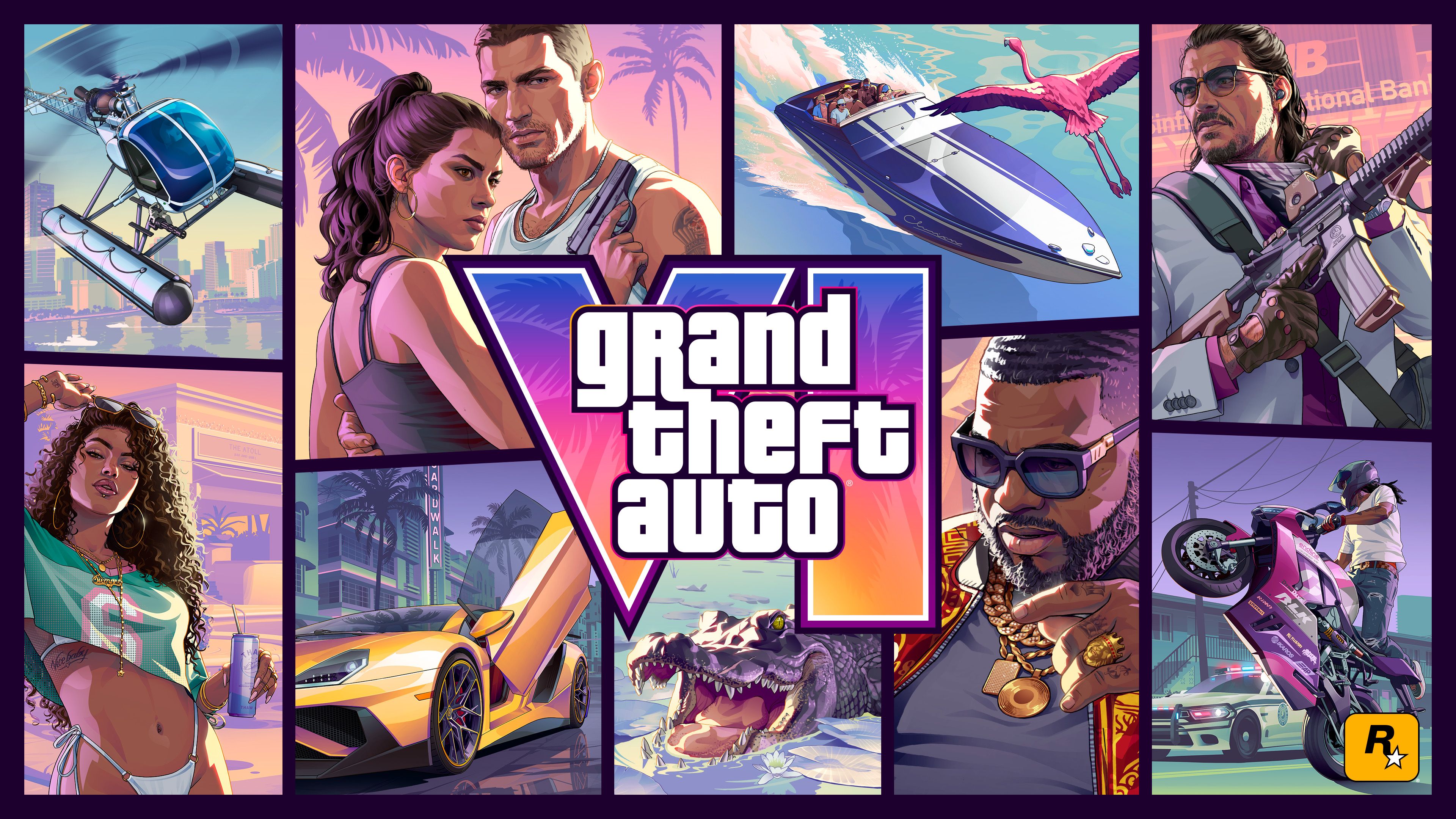 GTA 6 ultra HD 4K wallpaper