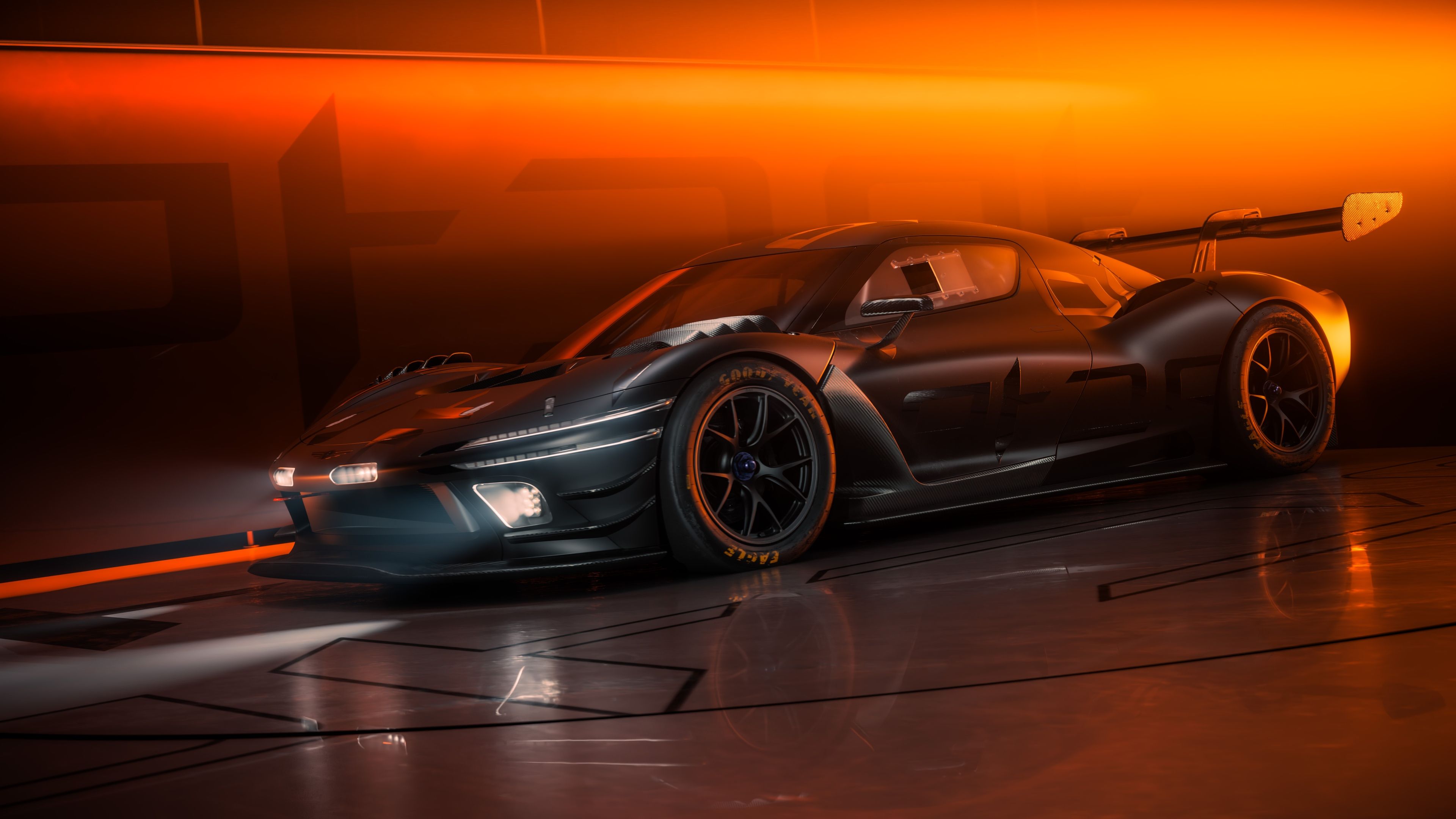 Genesis Magma GT3 Concept ultra HD 4K wallpaper