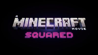 A Minecraft Movie: Squared Logo ultra HD 4K wallpaper