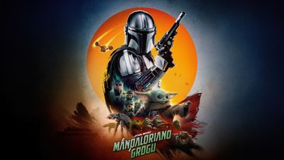 Star Wars: The Mandalorian and Grogu Movie poster ultra HD 4K wallpaper