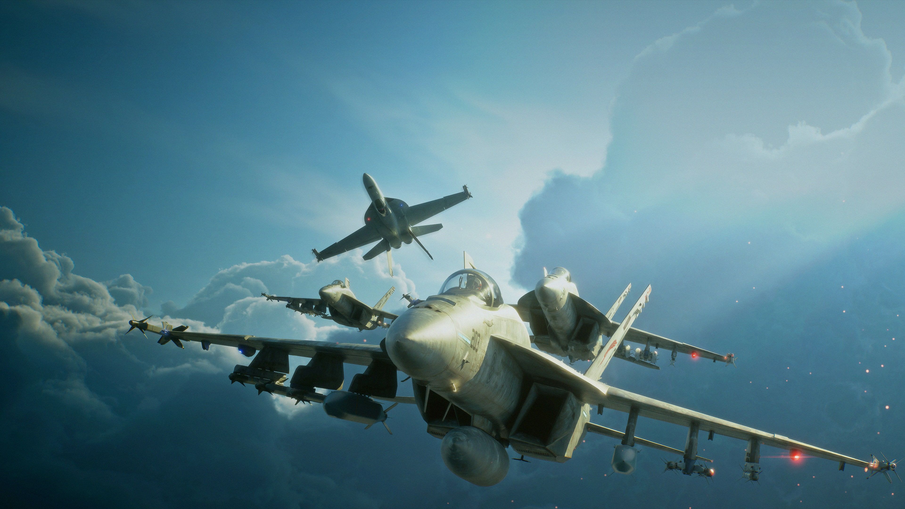 Ace Combat 8: Wings of Theve Key Art ultra HD 4K wallpaper