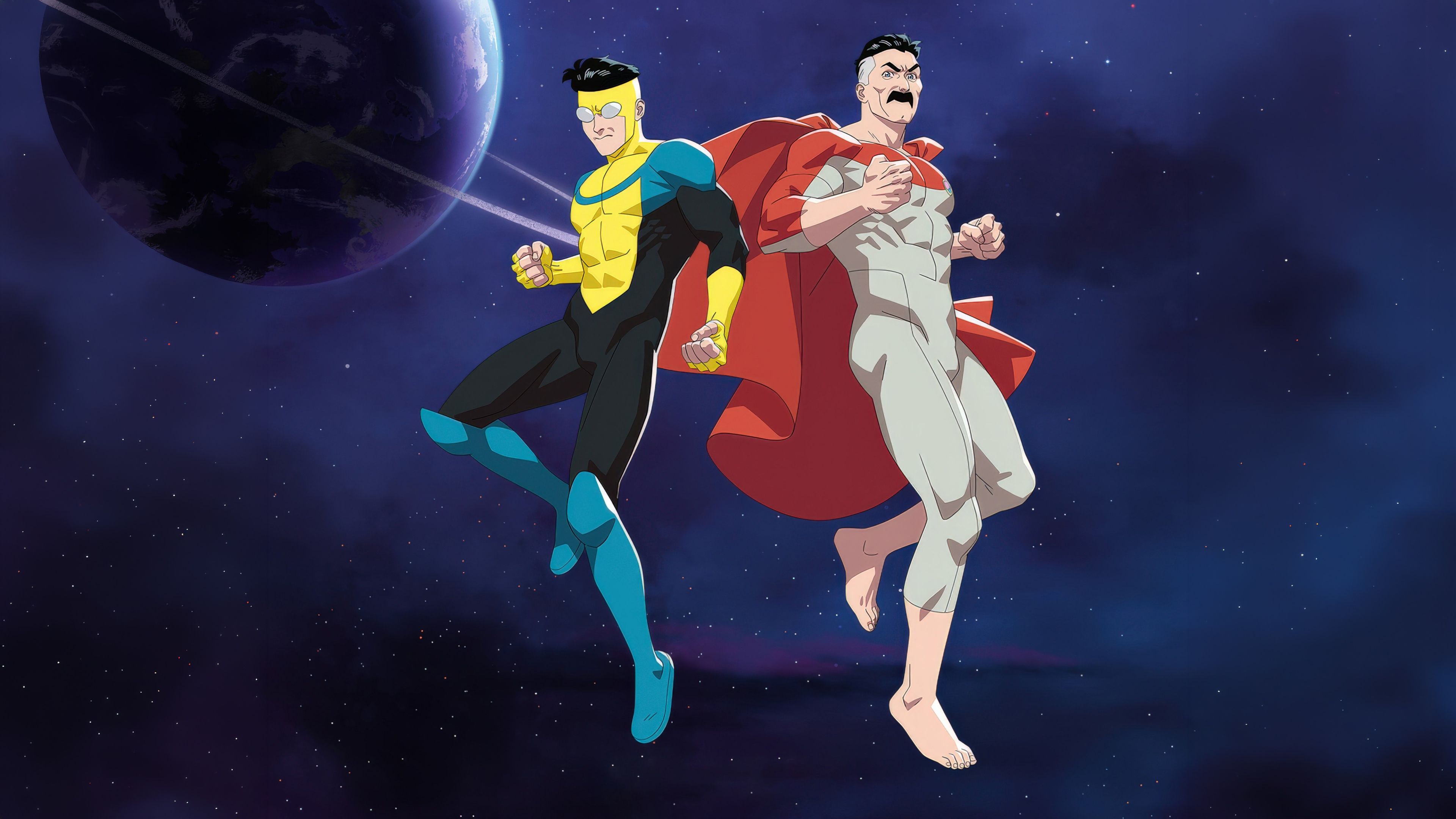 Invincible Season 4 Omni-Man ultra HD 4K wallpaper