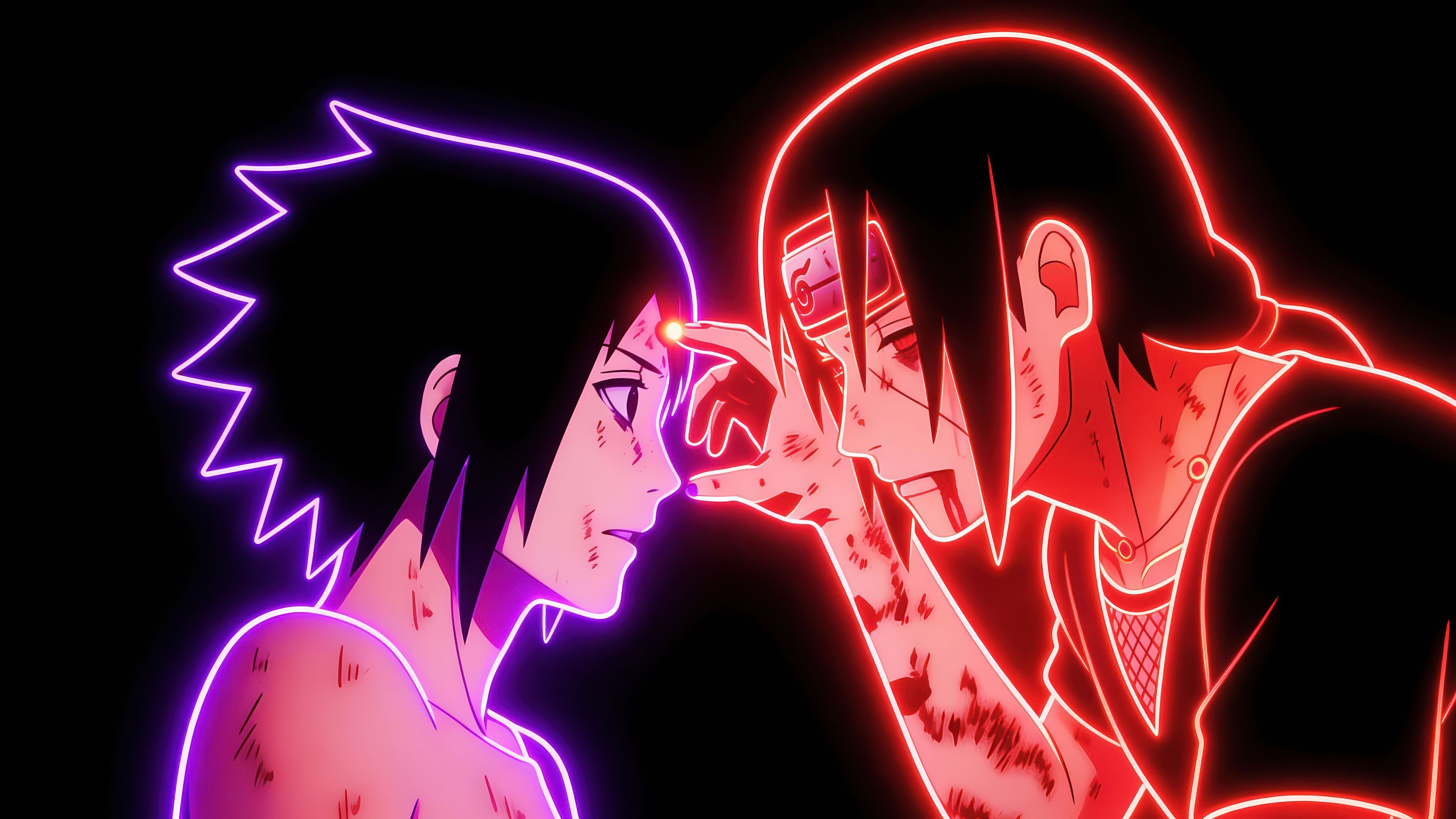 Itachi Uchiha Sasuke Uchiha ultra HD 4K wallpaper