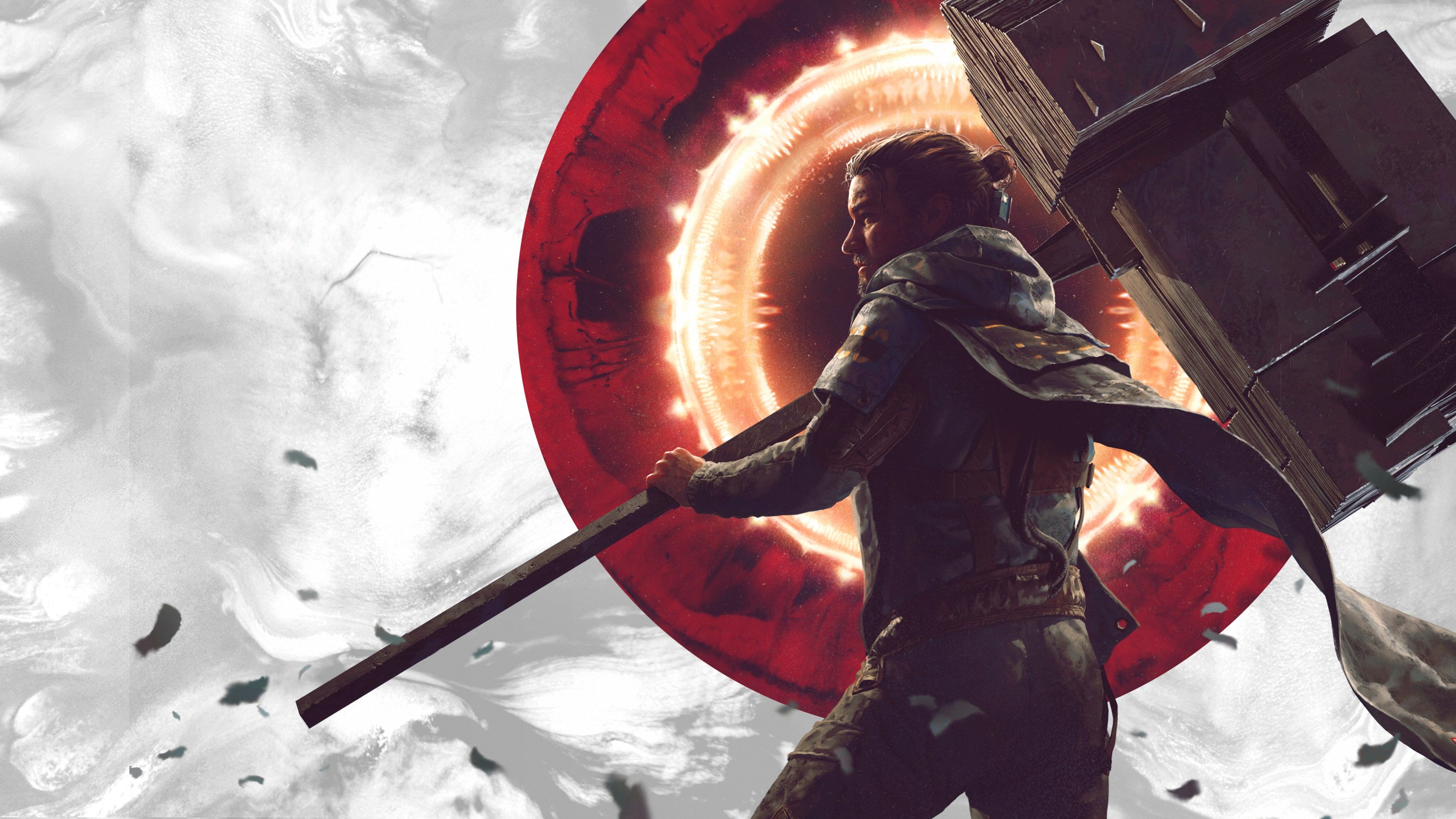 Control Resonant Key Art ultra HD 4K wallpaper