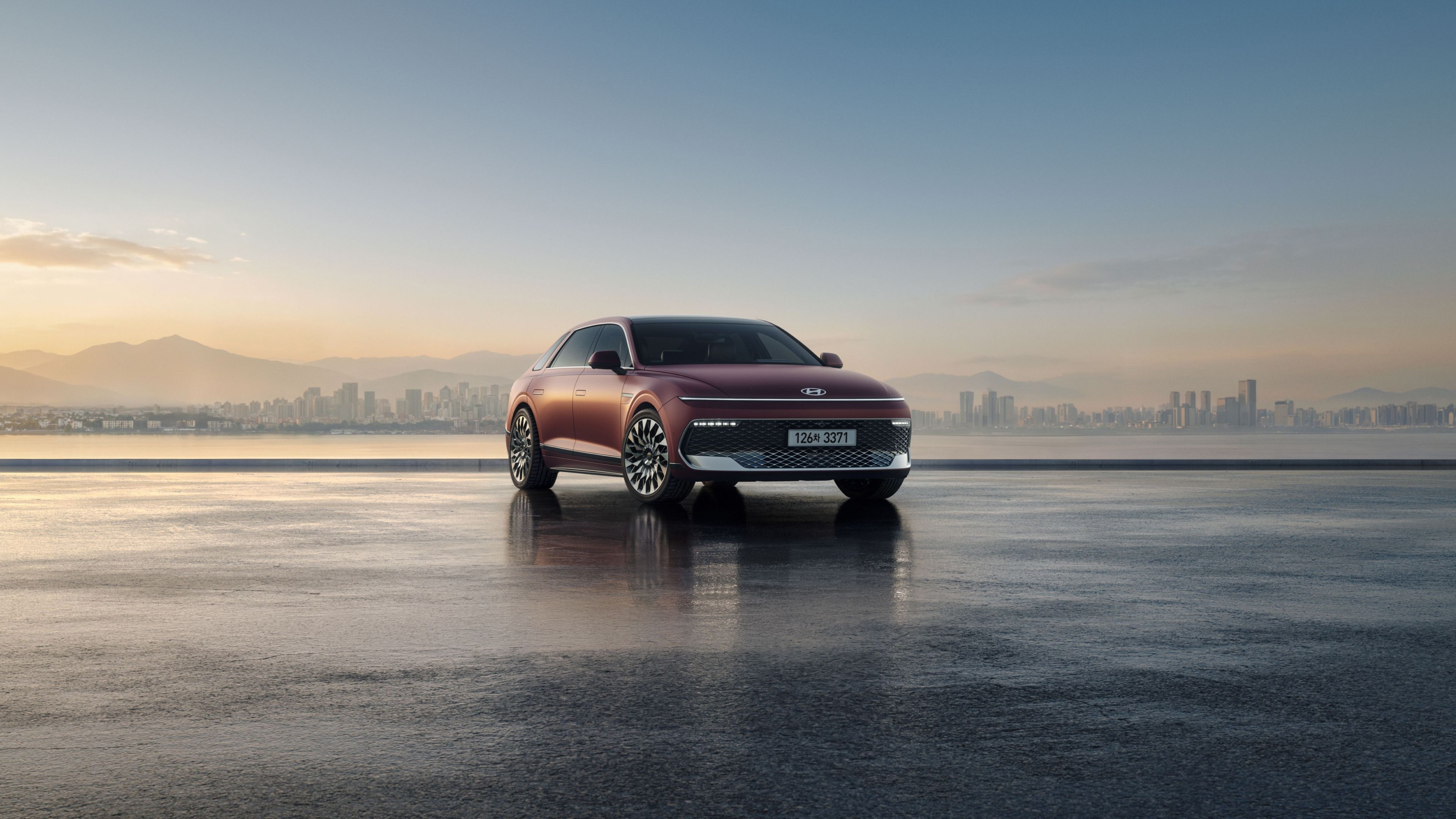 Hyundai Grandeur 2027 ultra HD 4K wallpaper
