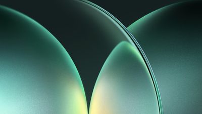 Sage green abstract Dark theme ultra HD 4K wallpaper