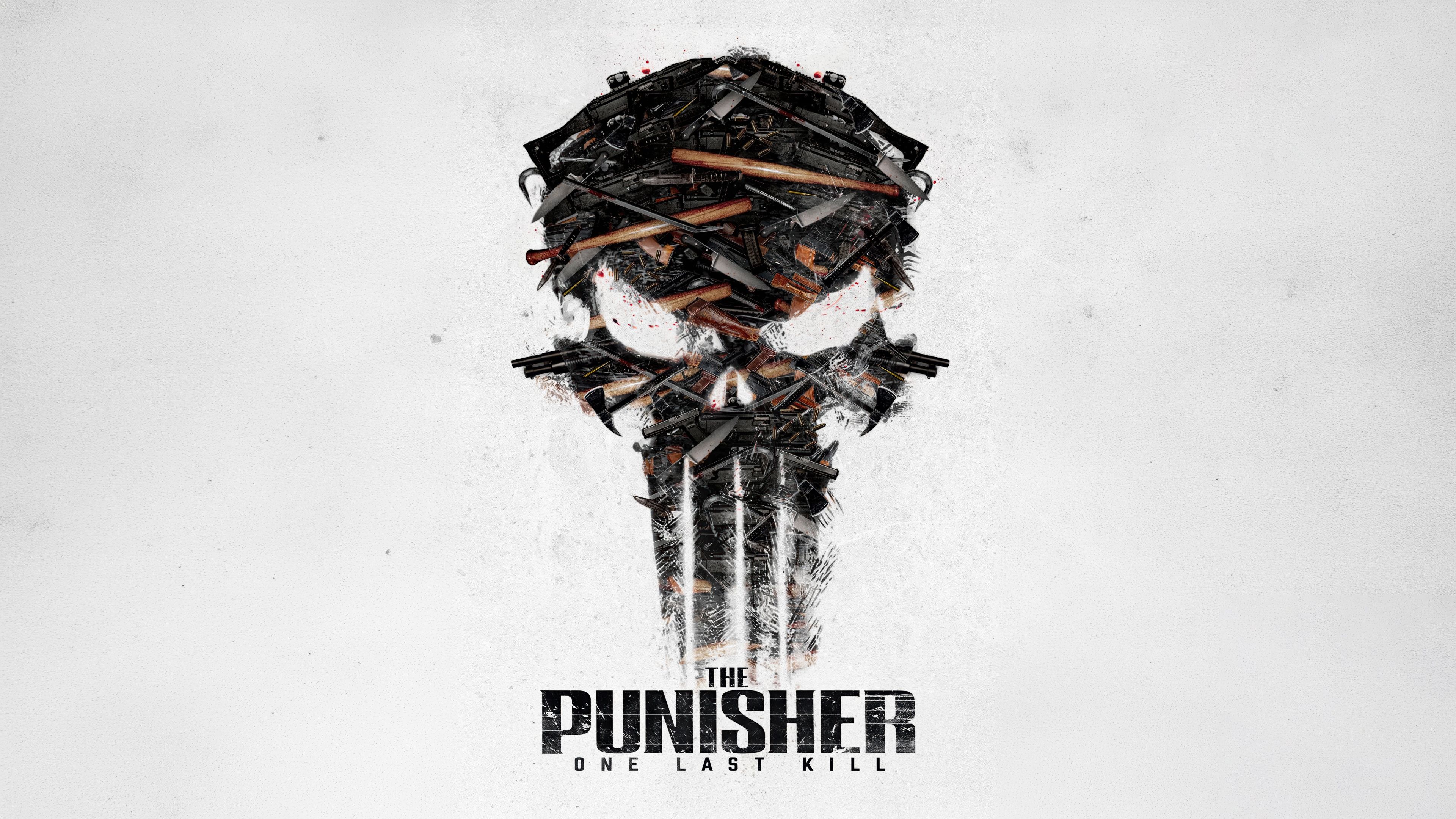 The Punisher: One Last Kill Skull ultra HD 4K wallpaper