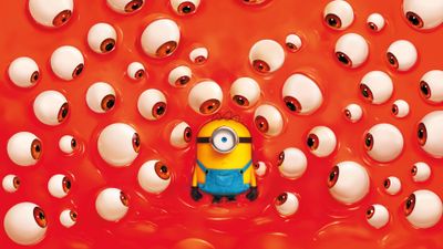 Minions & Monsters Movie poster ultra HD 4K wallpaper