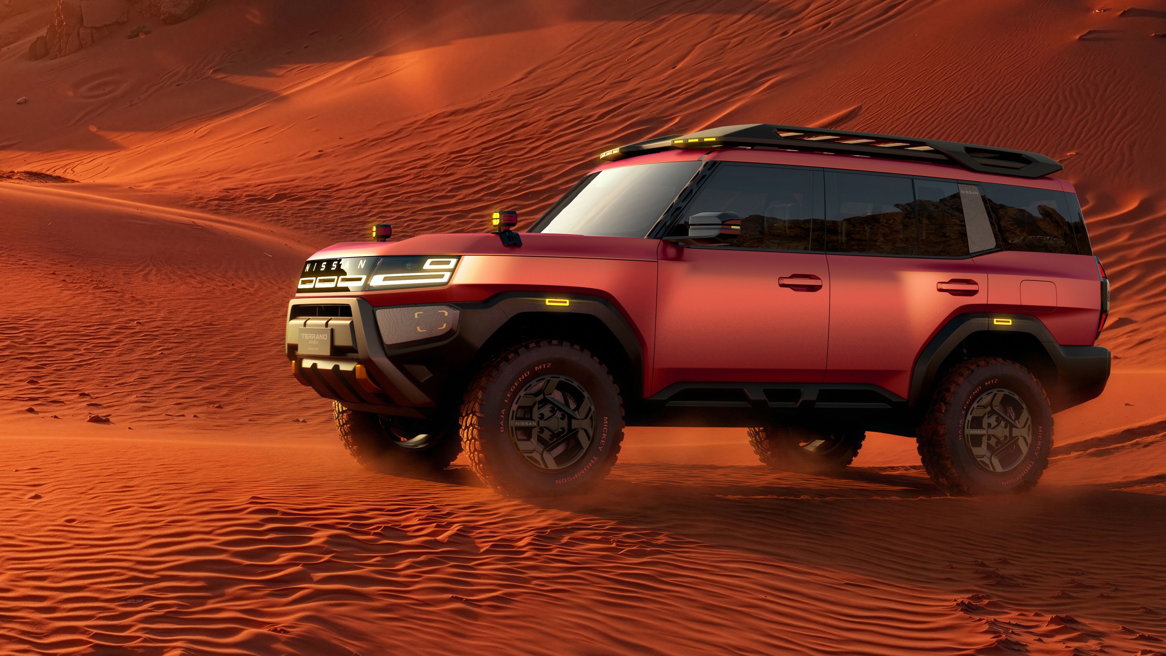 Nissan Terrano PHEV cars ultra HD 4K wallpaper