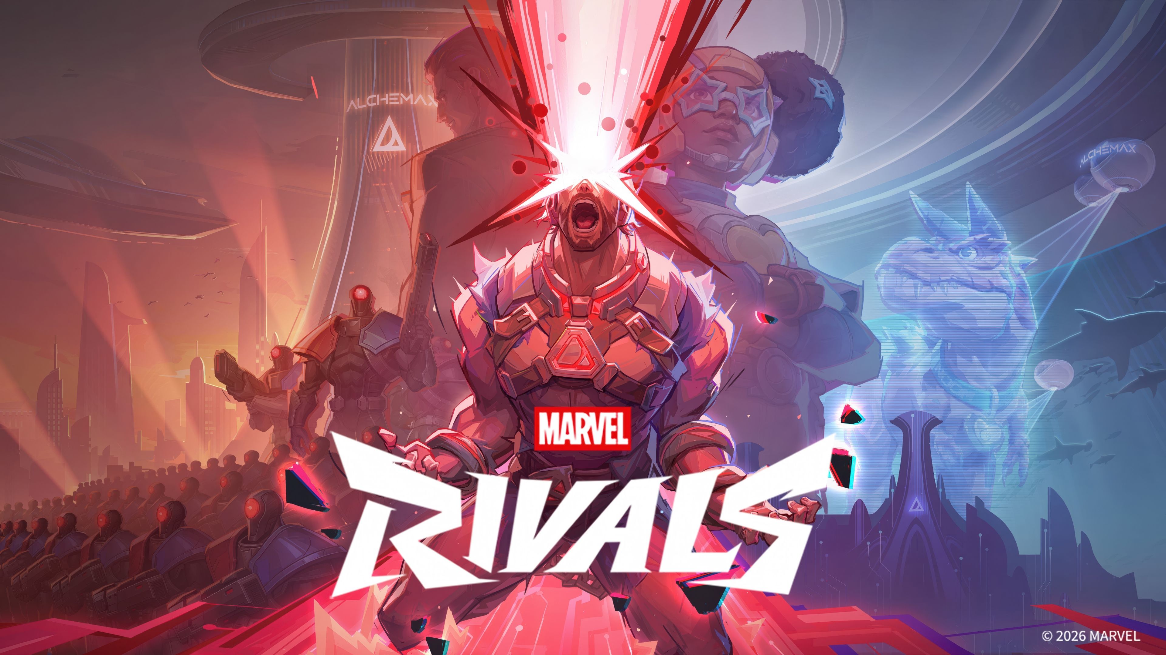 Cyclops Marvel Rivals ultra HD 4K wallpaper
