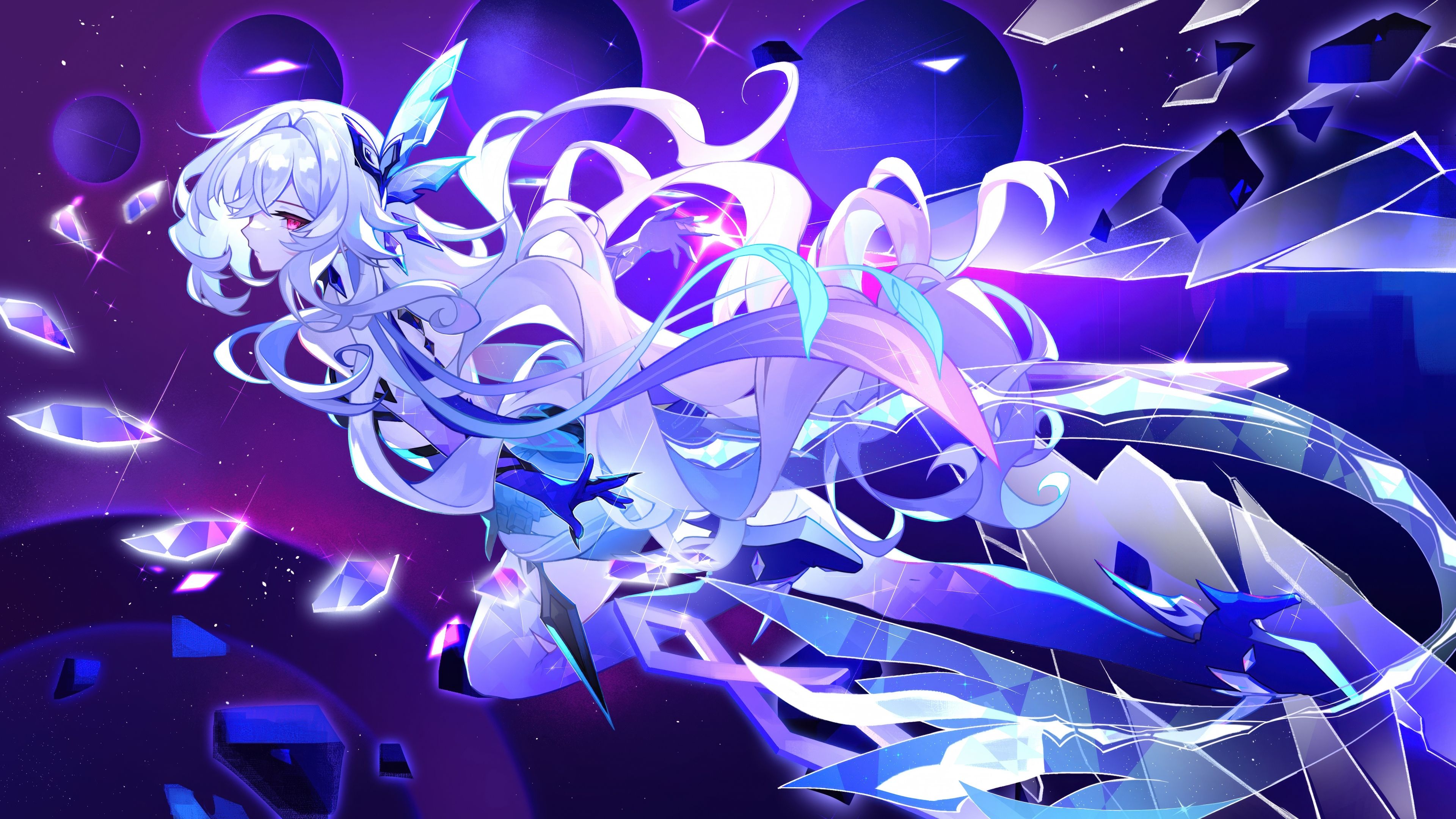 Skirk Shattered ultra HD 4K wallpaper