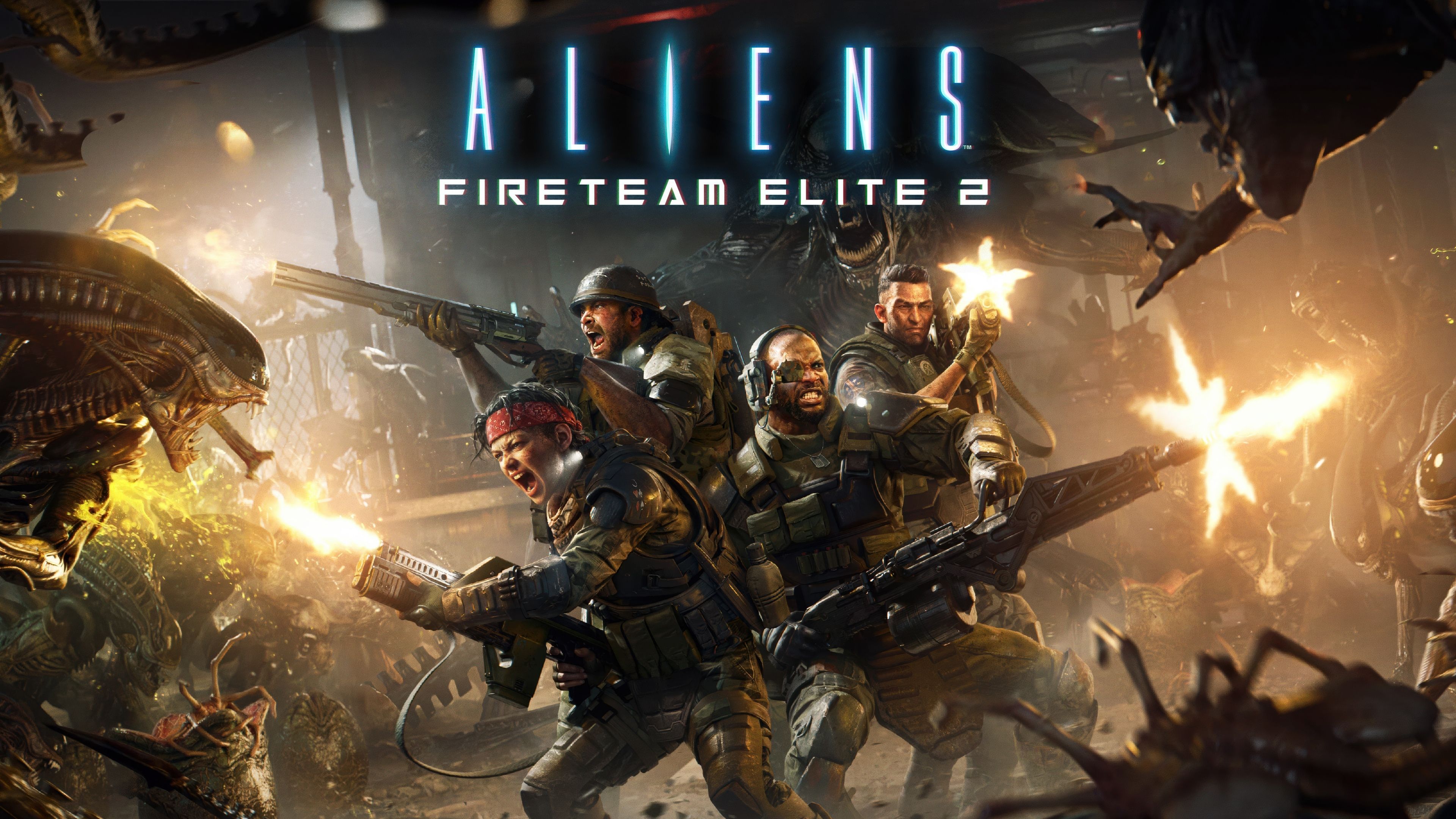 Aliens: Fireteam Elite 2 Key Art ultra HD 4K wallpaper