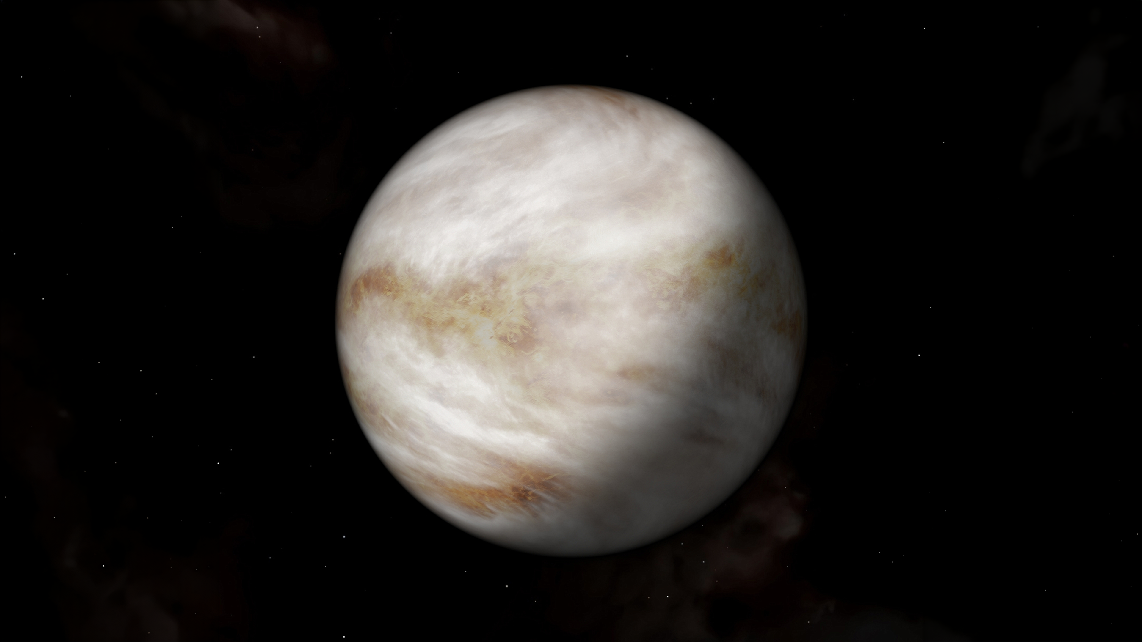 Planet Venus Dark background ultra HD 4K wallpaper
