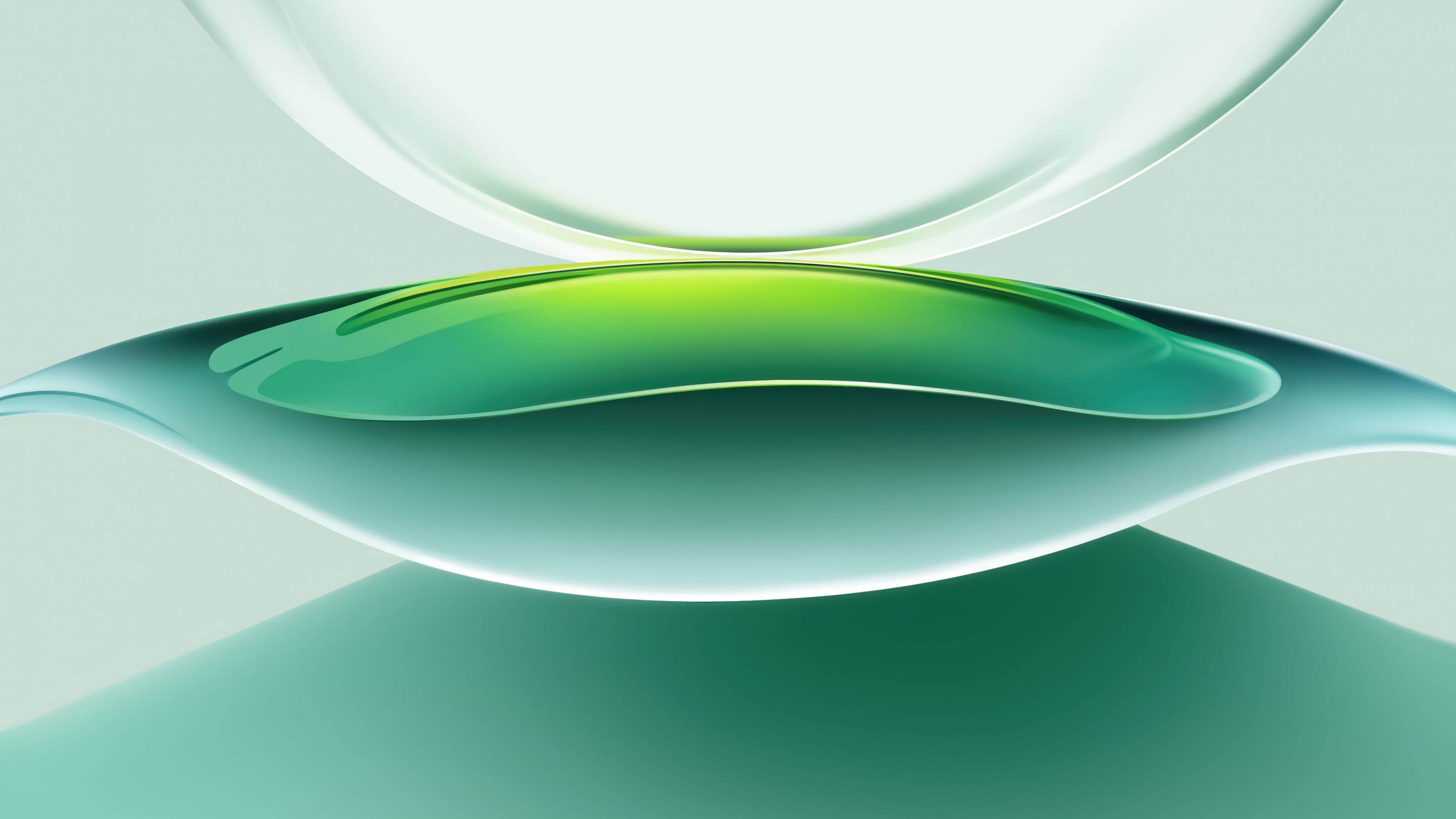 Light green Abstract design ultra HD 4K wallpaper