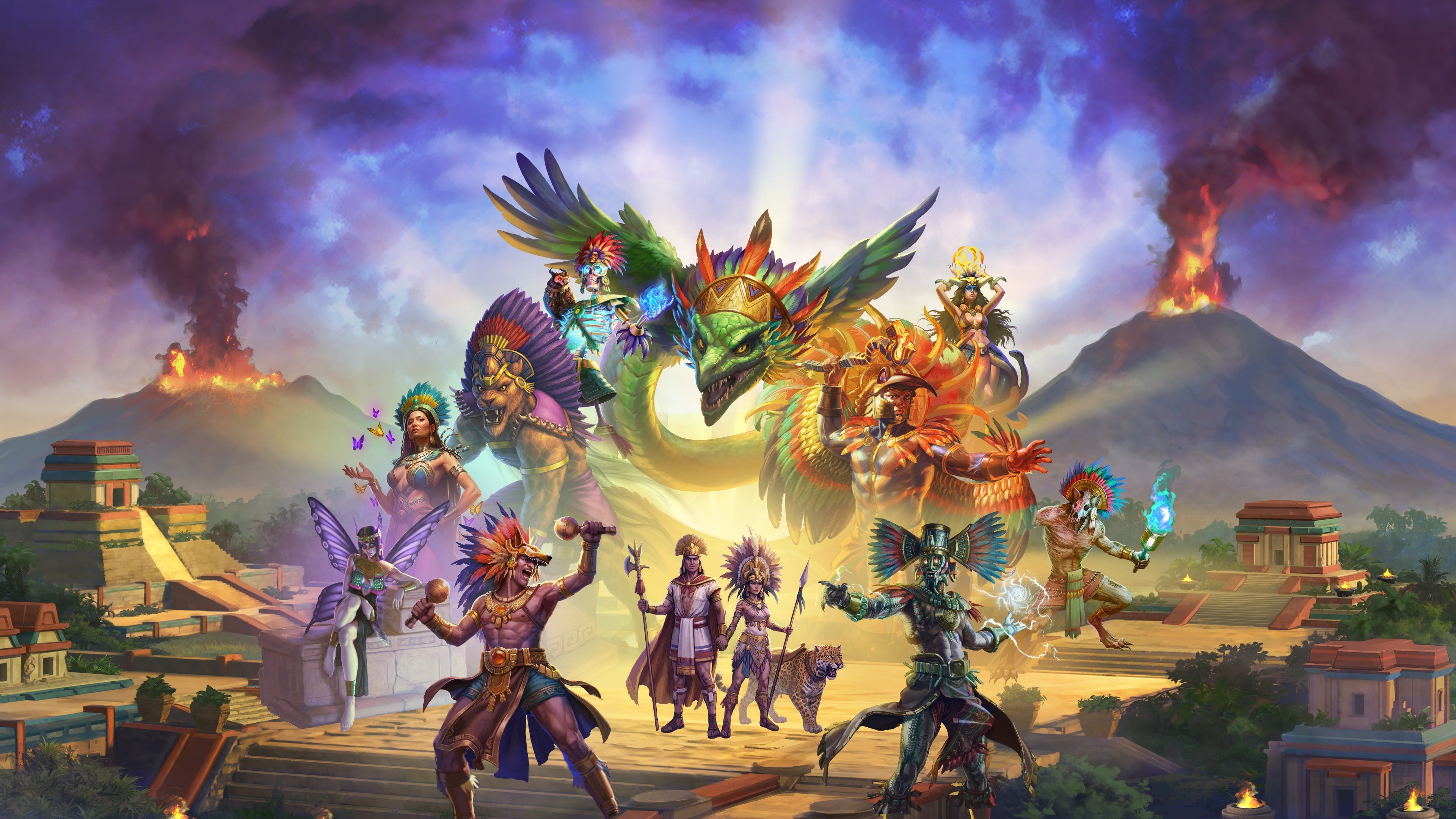 Age of Mythology: Retold - Obsidian Mirror ultra HD 4K wallpaper