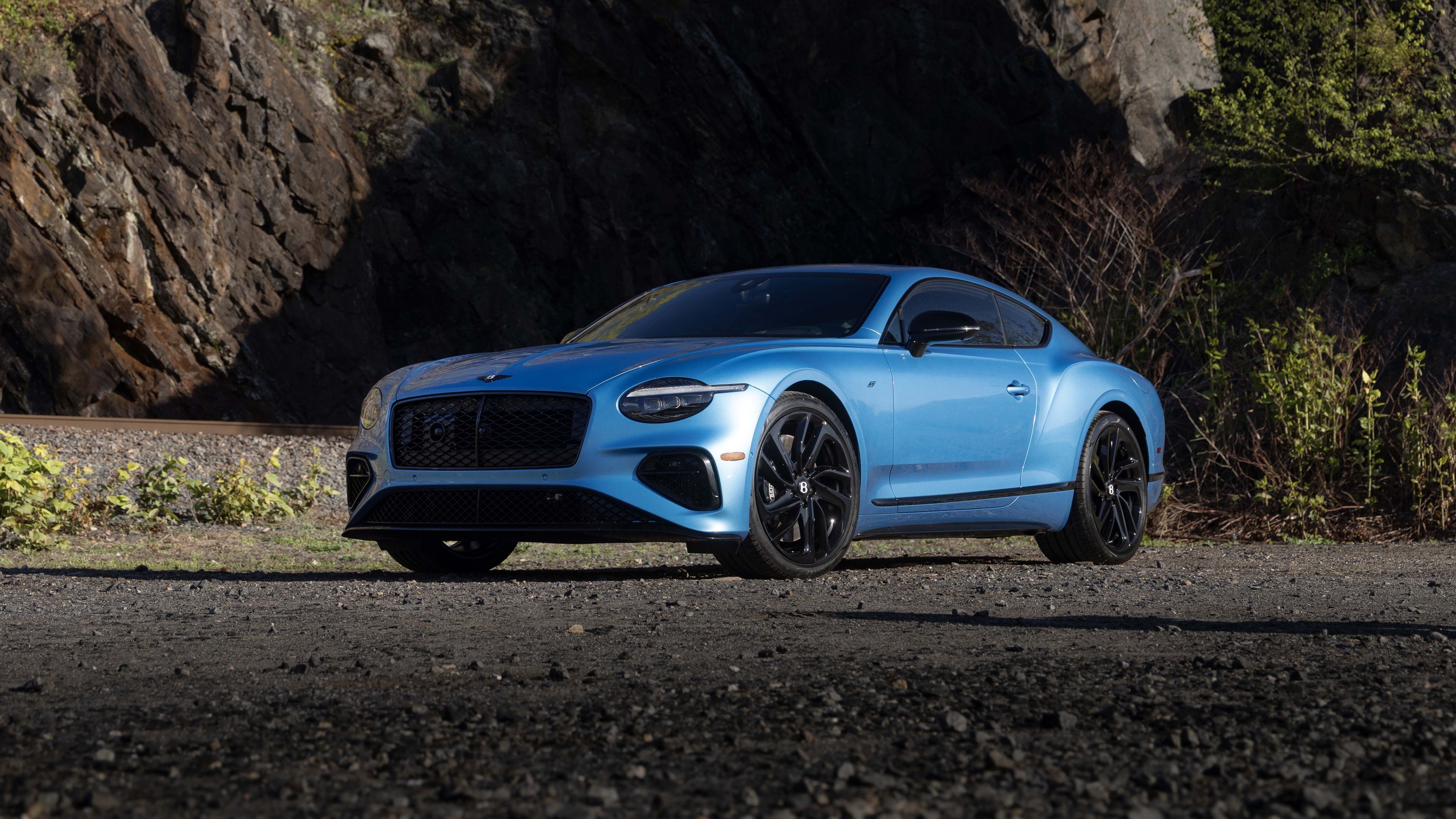 Bentley Continental GT S Jetstream blue ultra HD 4K wallpaper