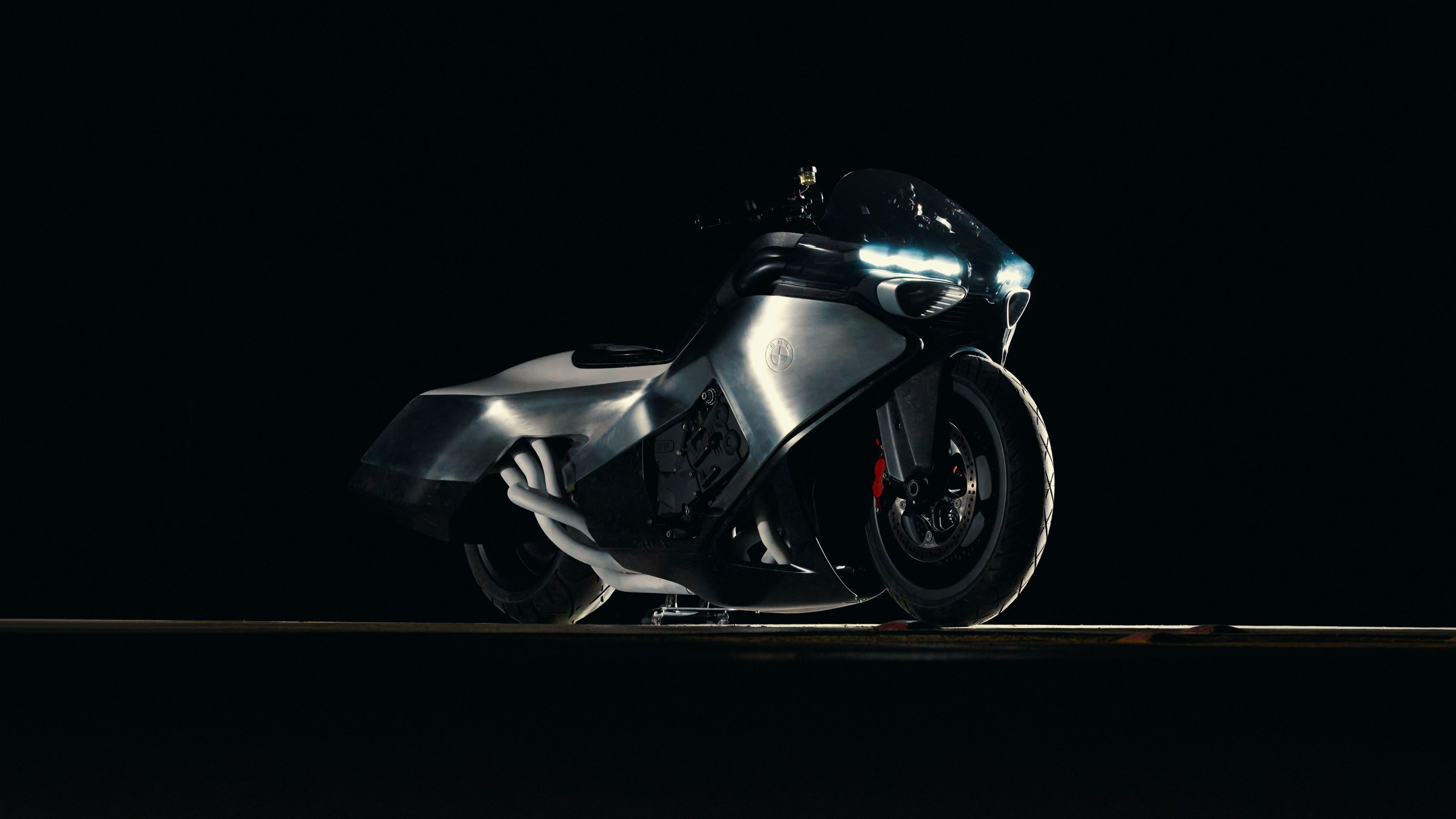 BMW Vision K18 Dark background ultra HD 4K wallpaper