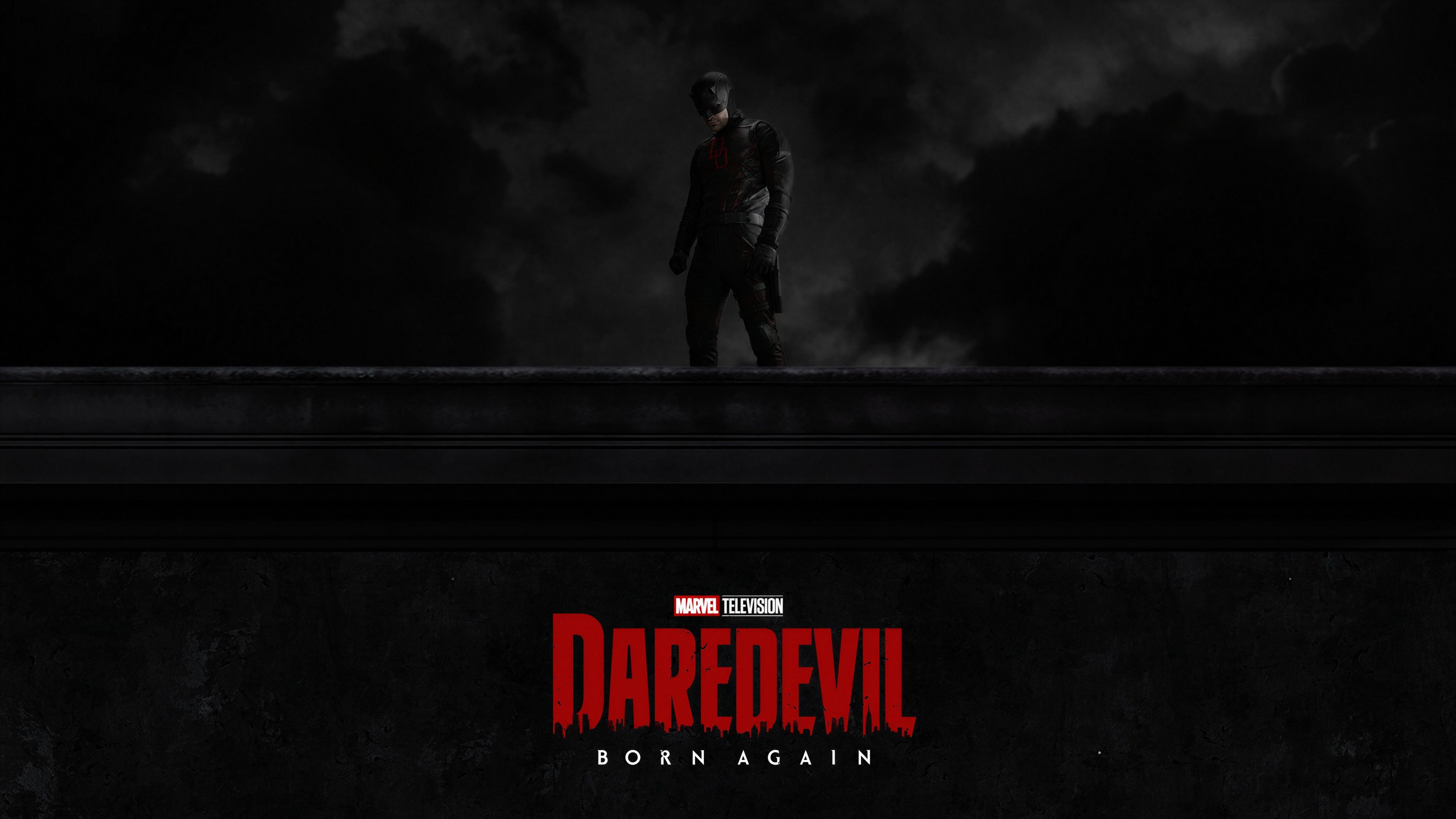 Daredevil: Born Again Dark background ultra HD 4K wallpaper