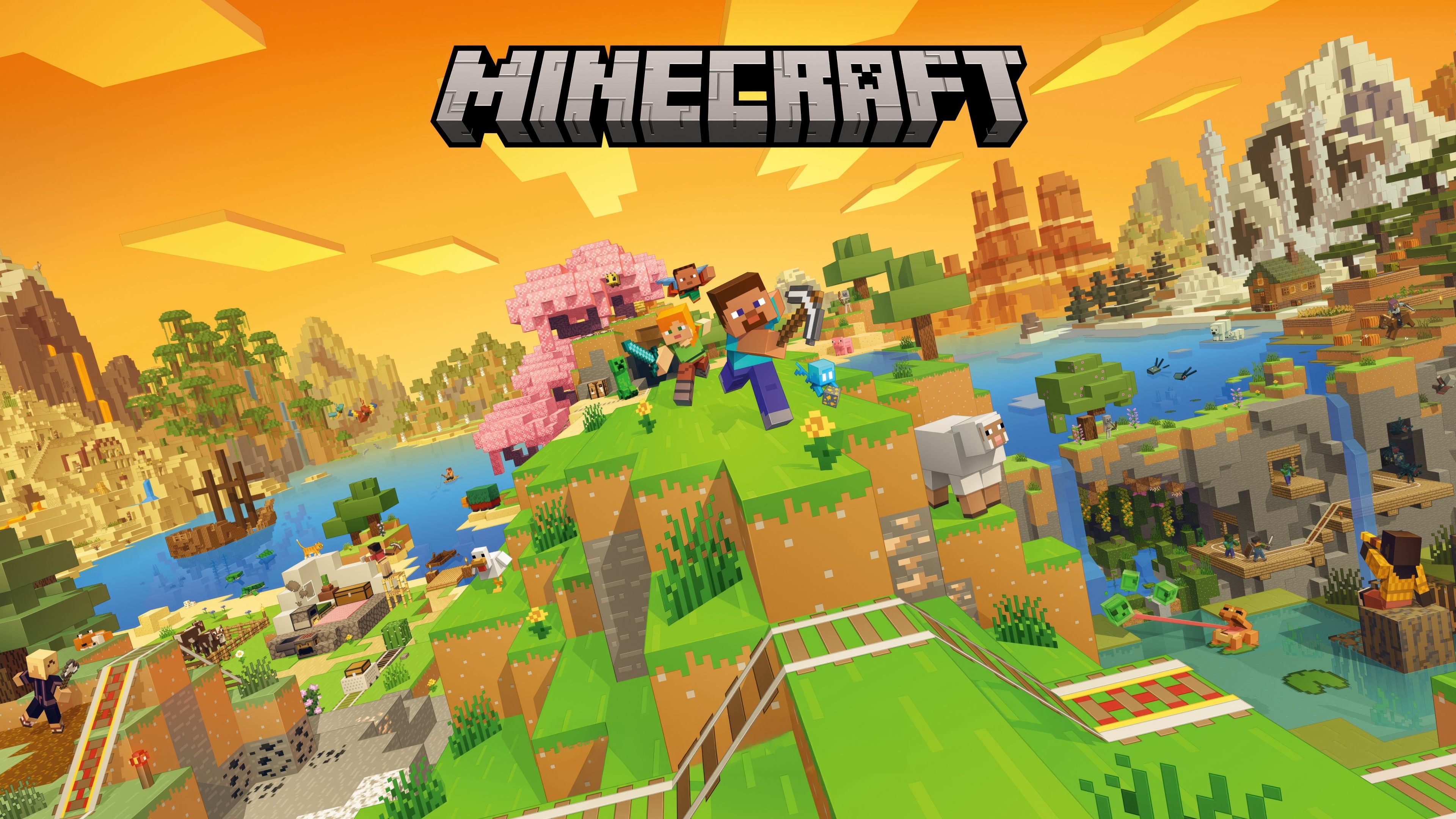 Minecraft Deluxe Edition ultra HD 4K wallpaper