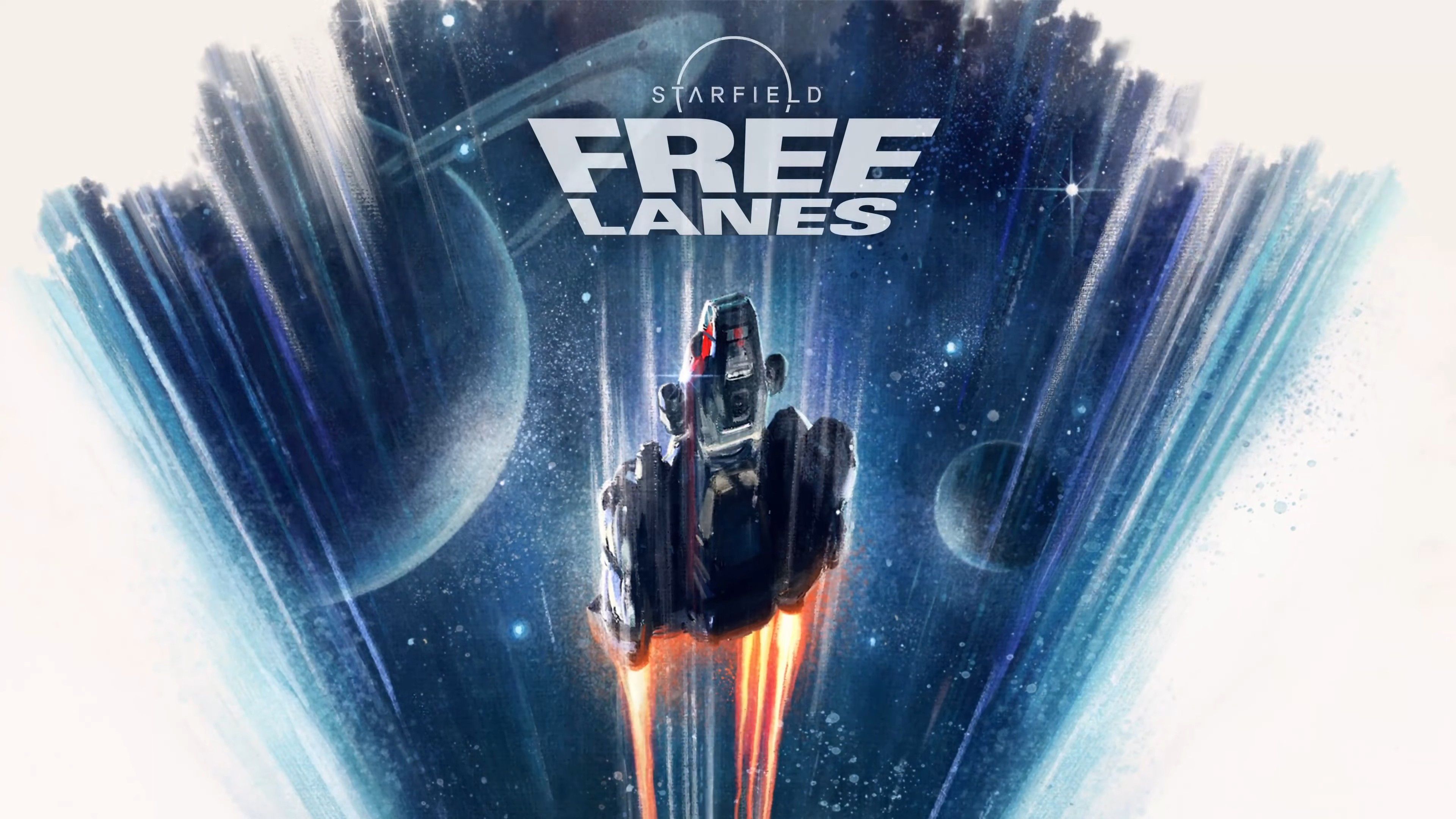 Starfield: Free Lanes Artwork ultra HD 4K wallpaper