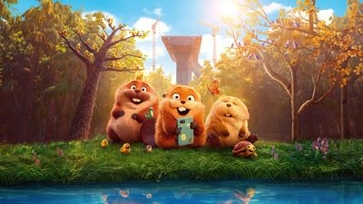 Hoppers (2026) Cute cartoon ultra HD 4K wallpaper