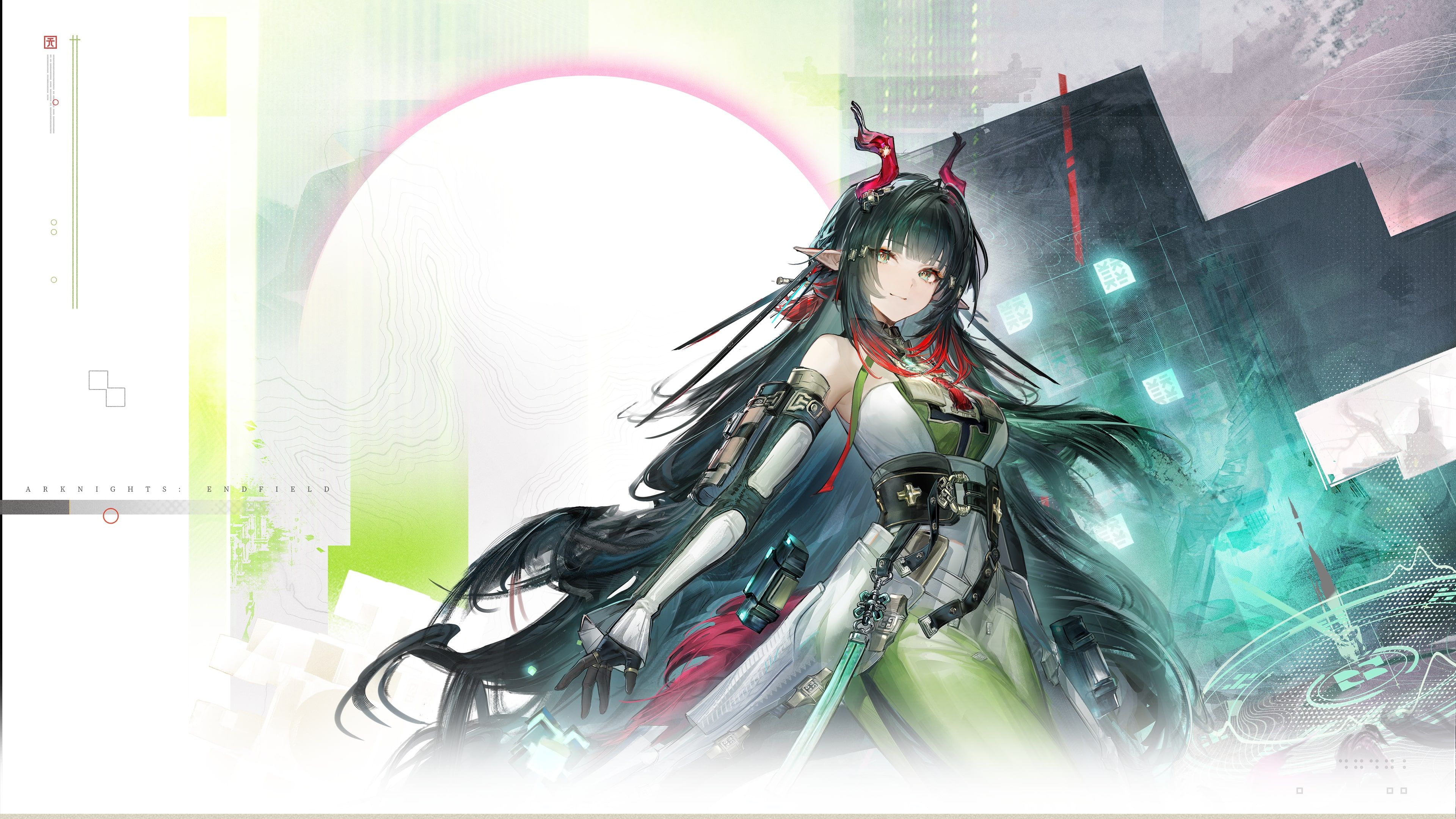 Zhuang Fangyi Arknights: Endfield ultra HD 4K wallpaper