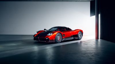 Pagani Utopia Red cars ultra HD 4K wallpaper