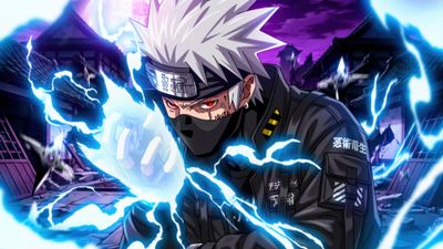 Kakashi Hatake Lightning Blade ultra HD 4K wallpaper