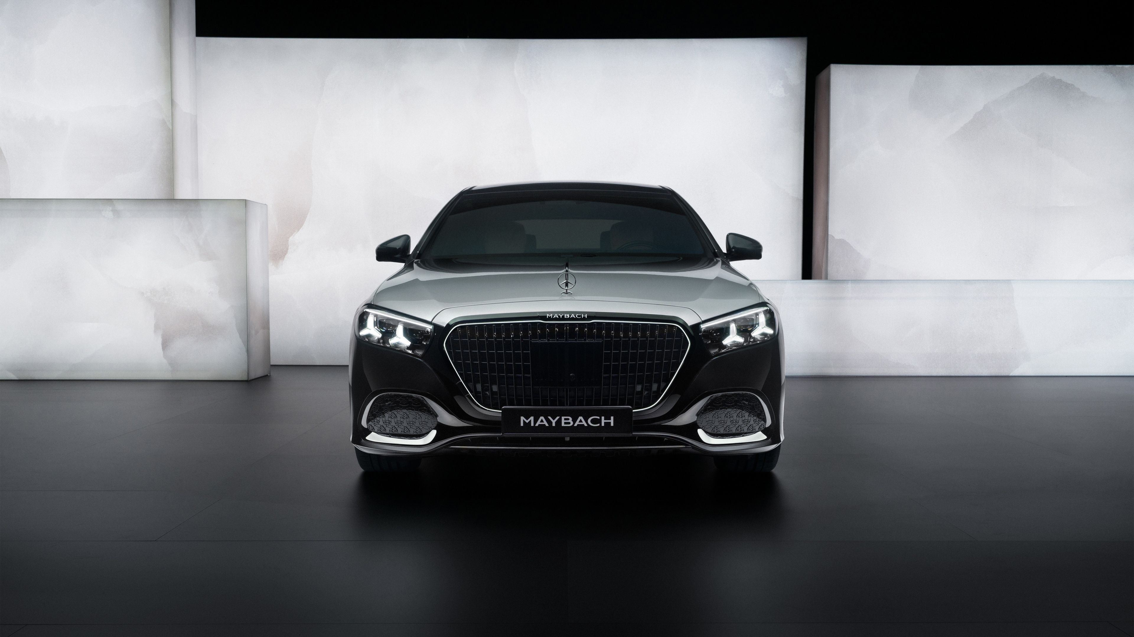Mercedes-Maybach S 580 Night Series 2026 ultra HD 4K wallpaper