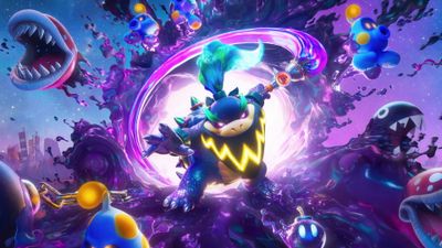 The Super Mario Galaxy Movie Bowser Jr ultra HD 4K wallpaper