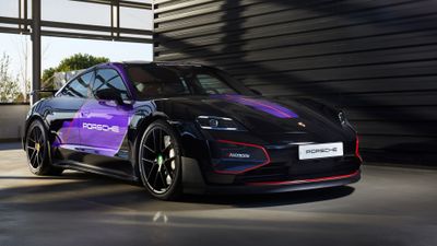 Porsche Taycan Turbo GT Formula E World Championship ultra HD 4K wallpaper