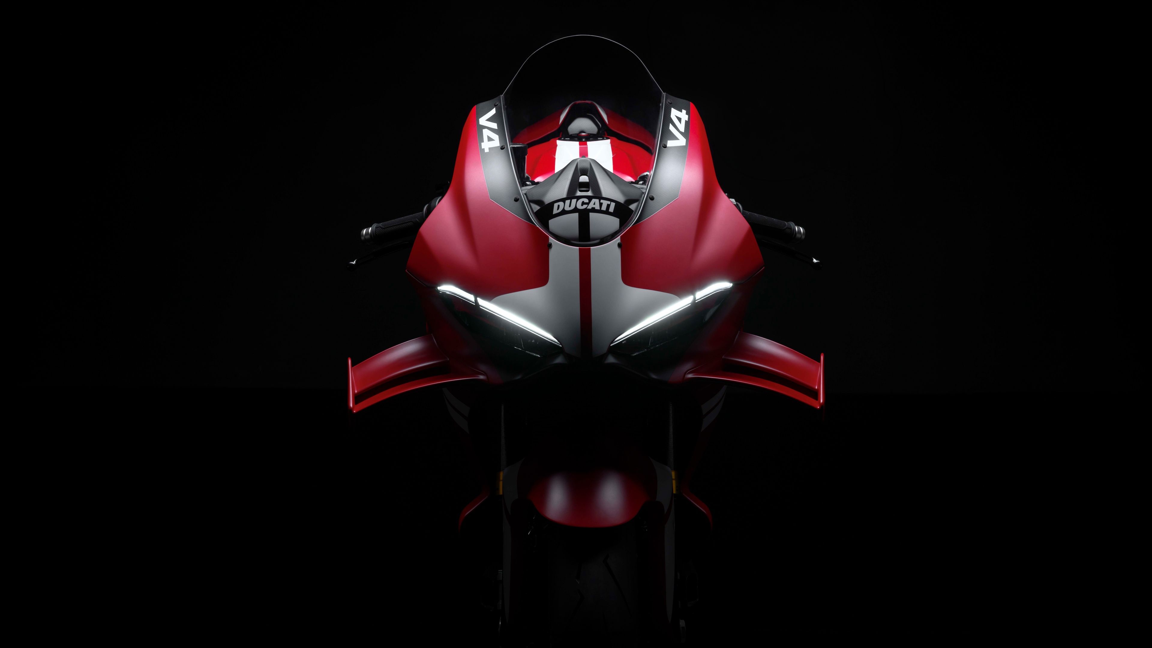 Ducati Superleggera V4 Centenario Dark background ultra HD 4K wallpaper