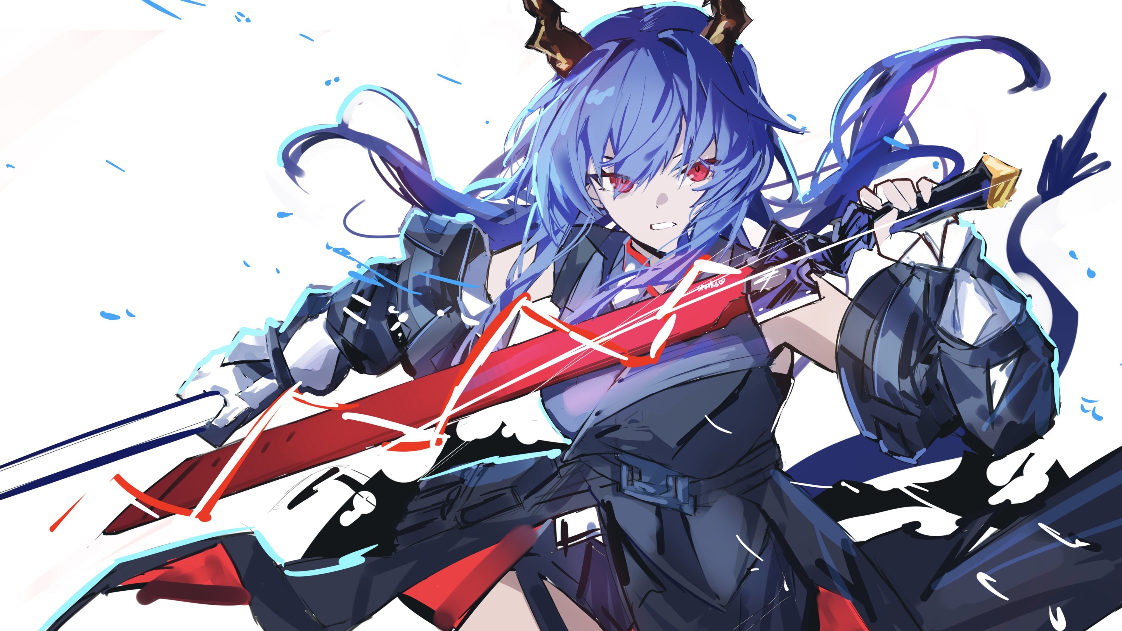 Ch'en the Dawnstreak Arknights ultra HD 4K wallpaper