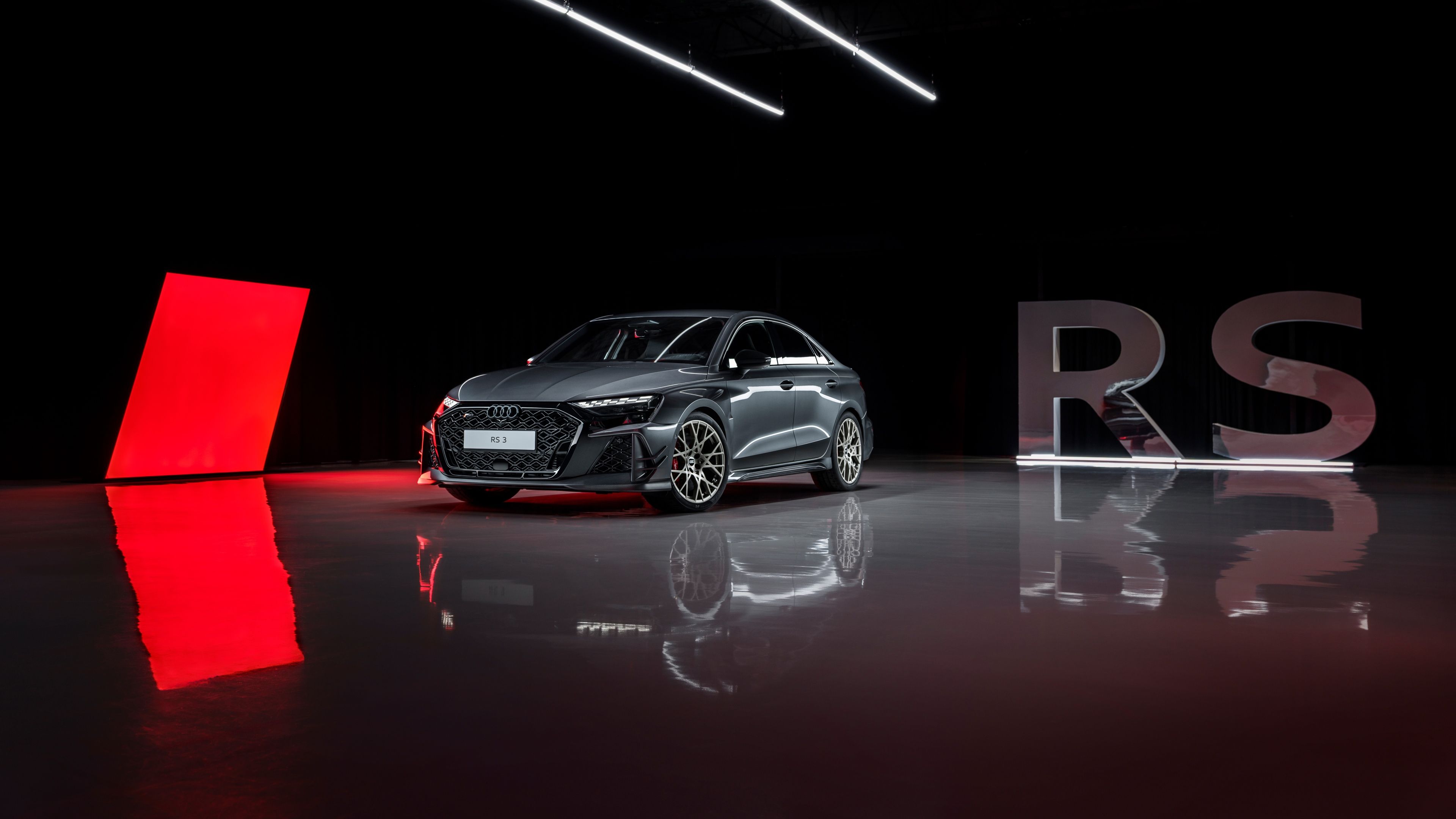 Audi RS 3 Sedan 2026 ultra HD 4K wallpaper