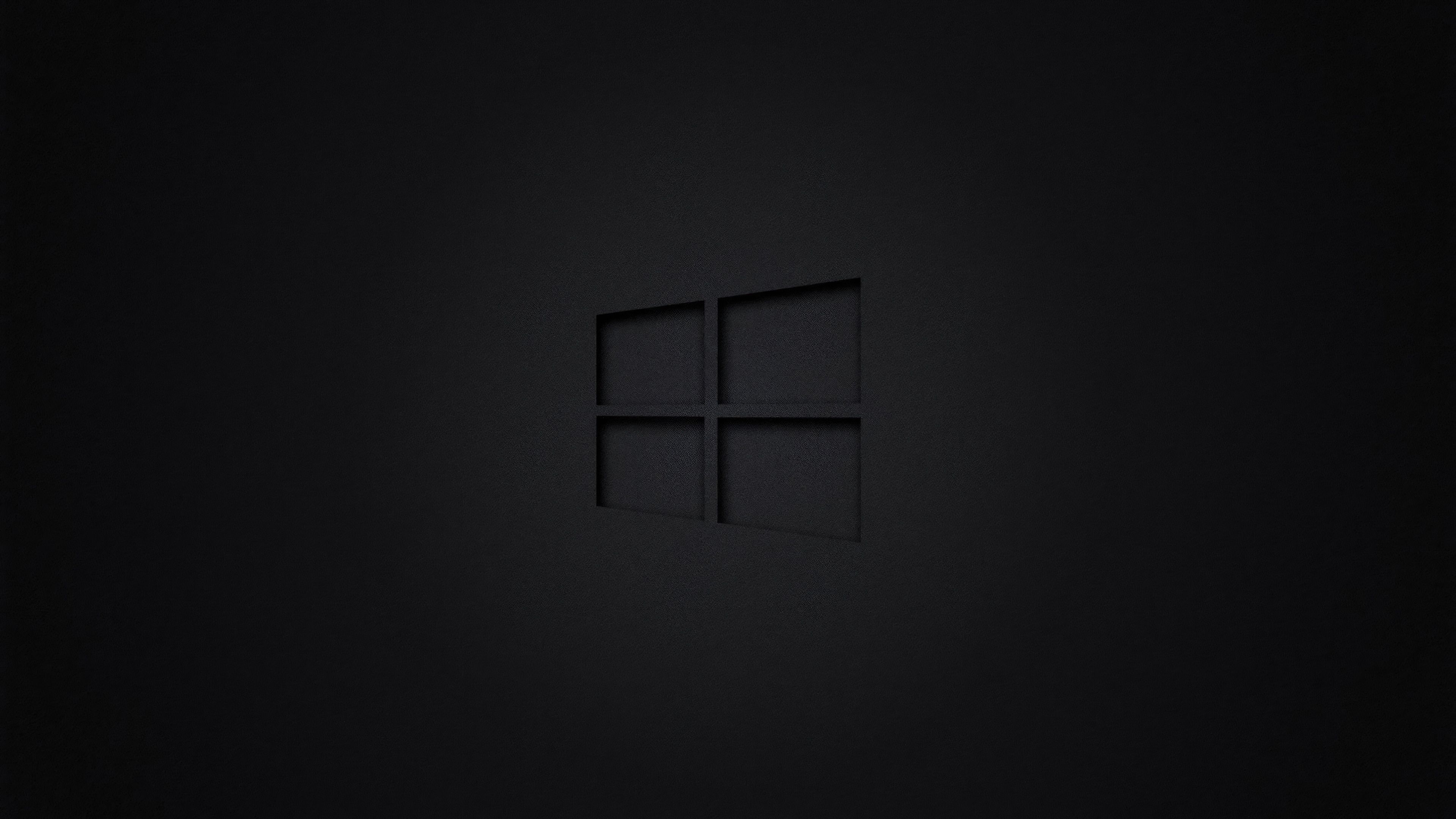 Windows 10 Dark theme ultra HD 4K wallpaper