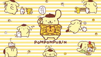 Pompompurin Cute cartoon ultra HD 4K wallpaper